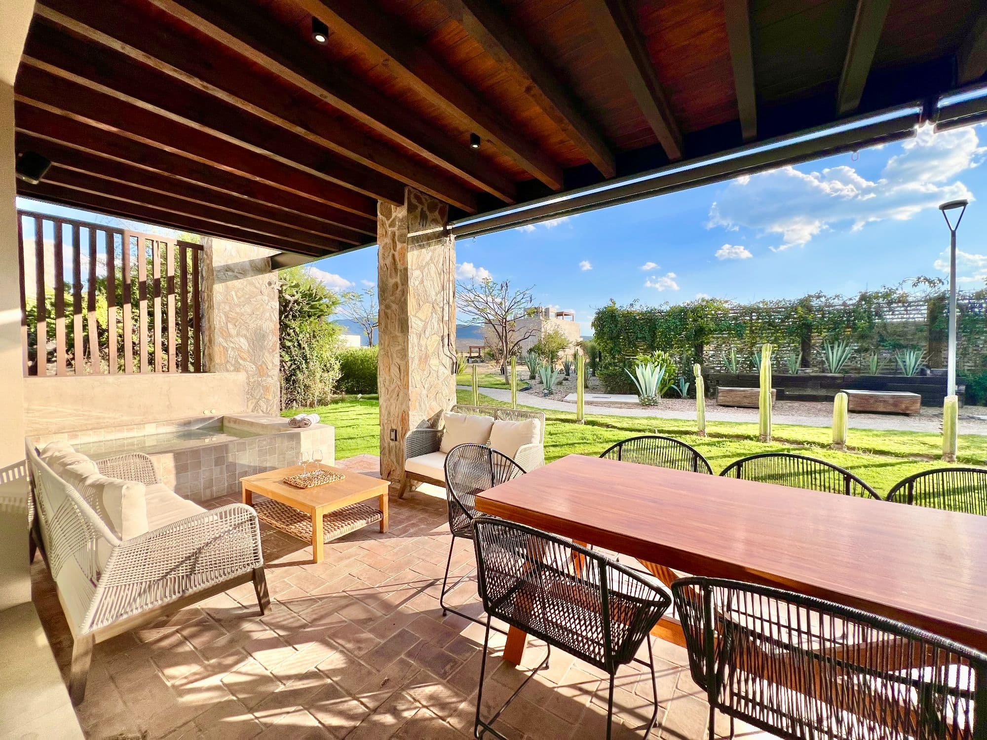 Casa Mi Cielo (Fractional) — San Virgilio, San Miguel de Allende — photo 8 — sophisticated covered terrace, panoramic vistas