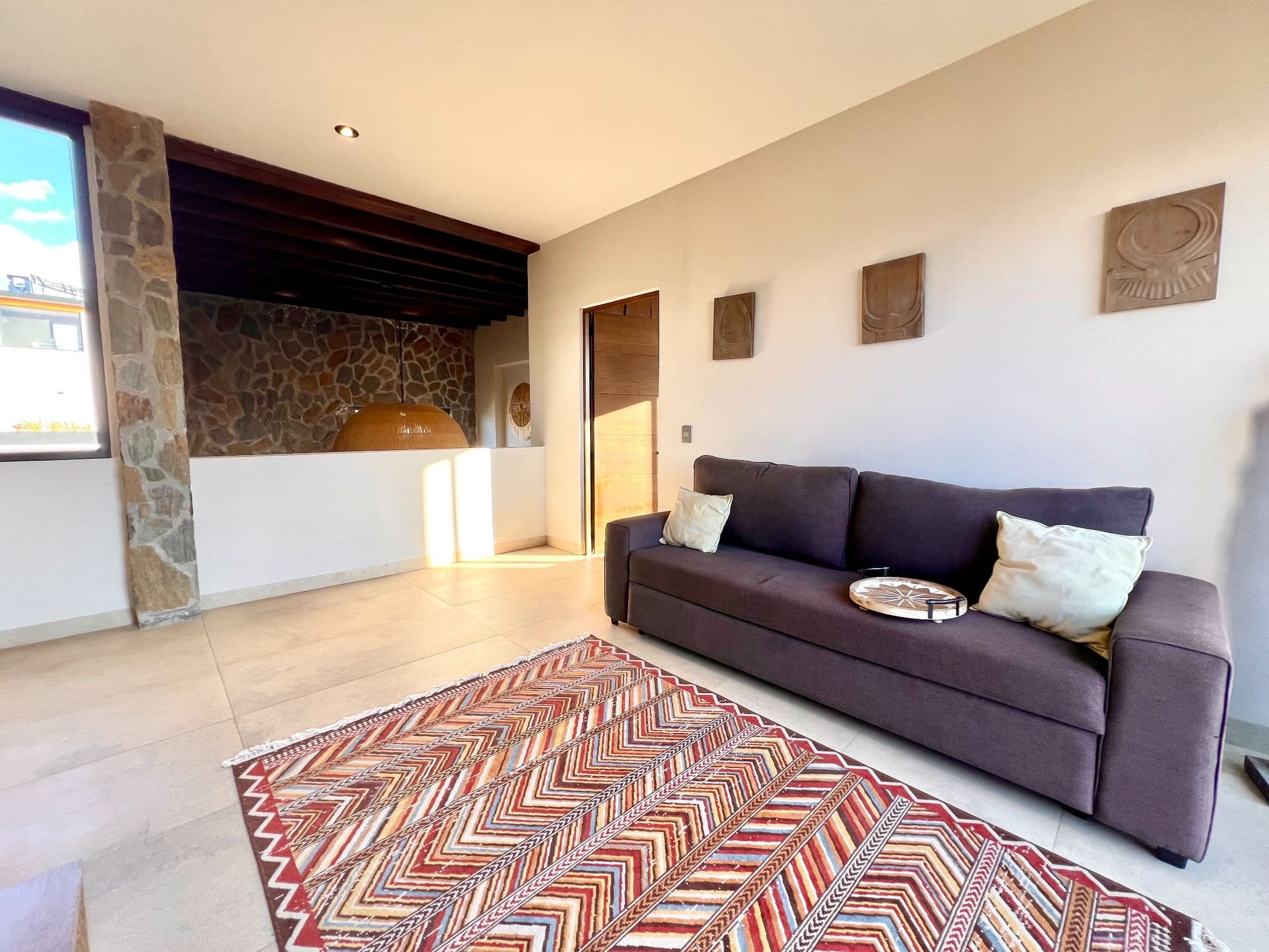 Casa Mi Cielo (Fractional) — San Virgilio, San Miguel de Allende — photo 16 — sunlit living space, contemporary mexican elegance