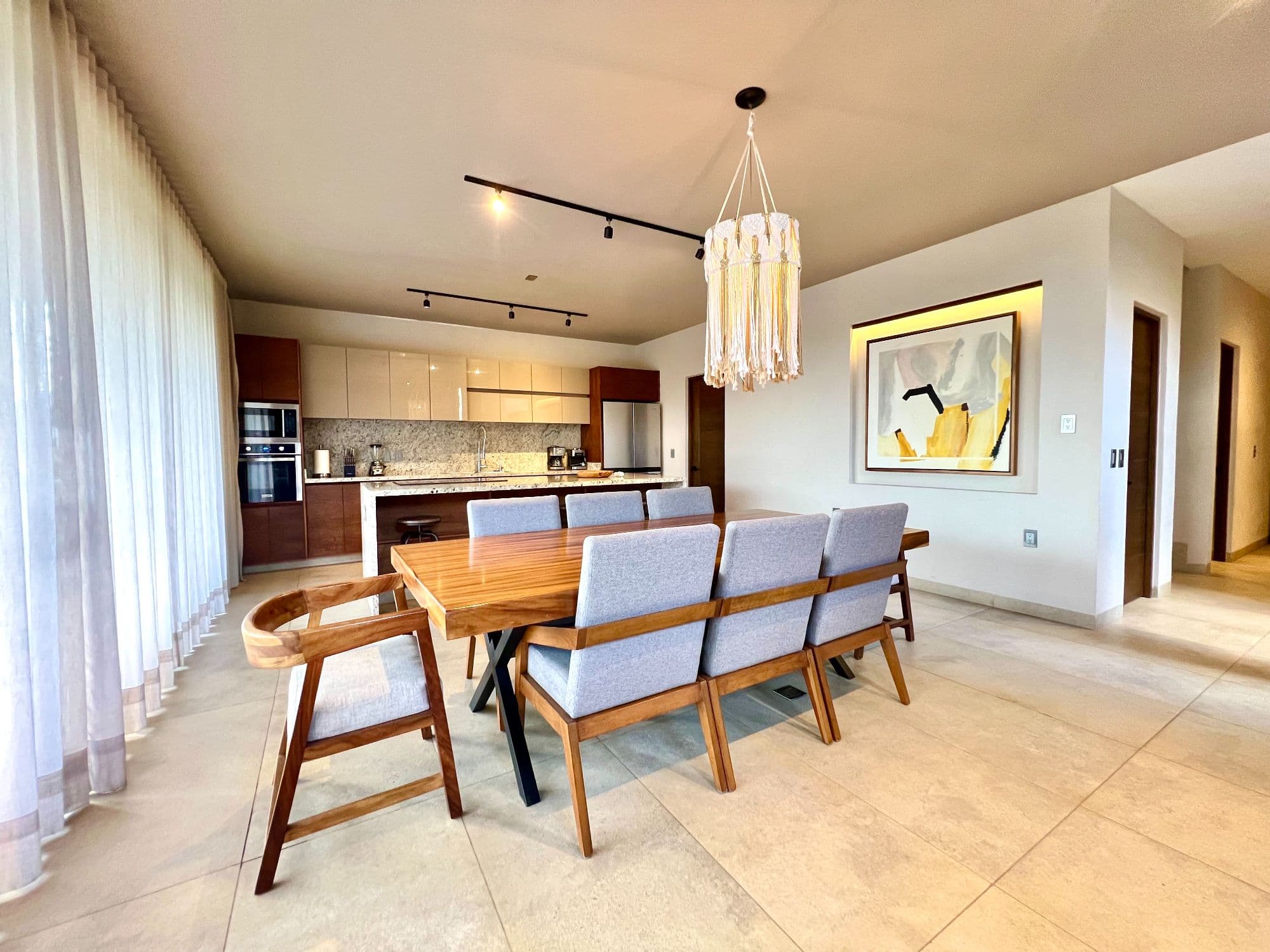 Casa Mi Cielo (Fractional) — San Virgilio, San Miguel de Allende — photo 4 — sophisticated open-concept dining elegance