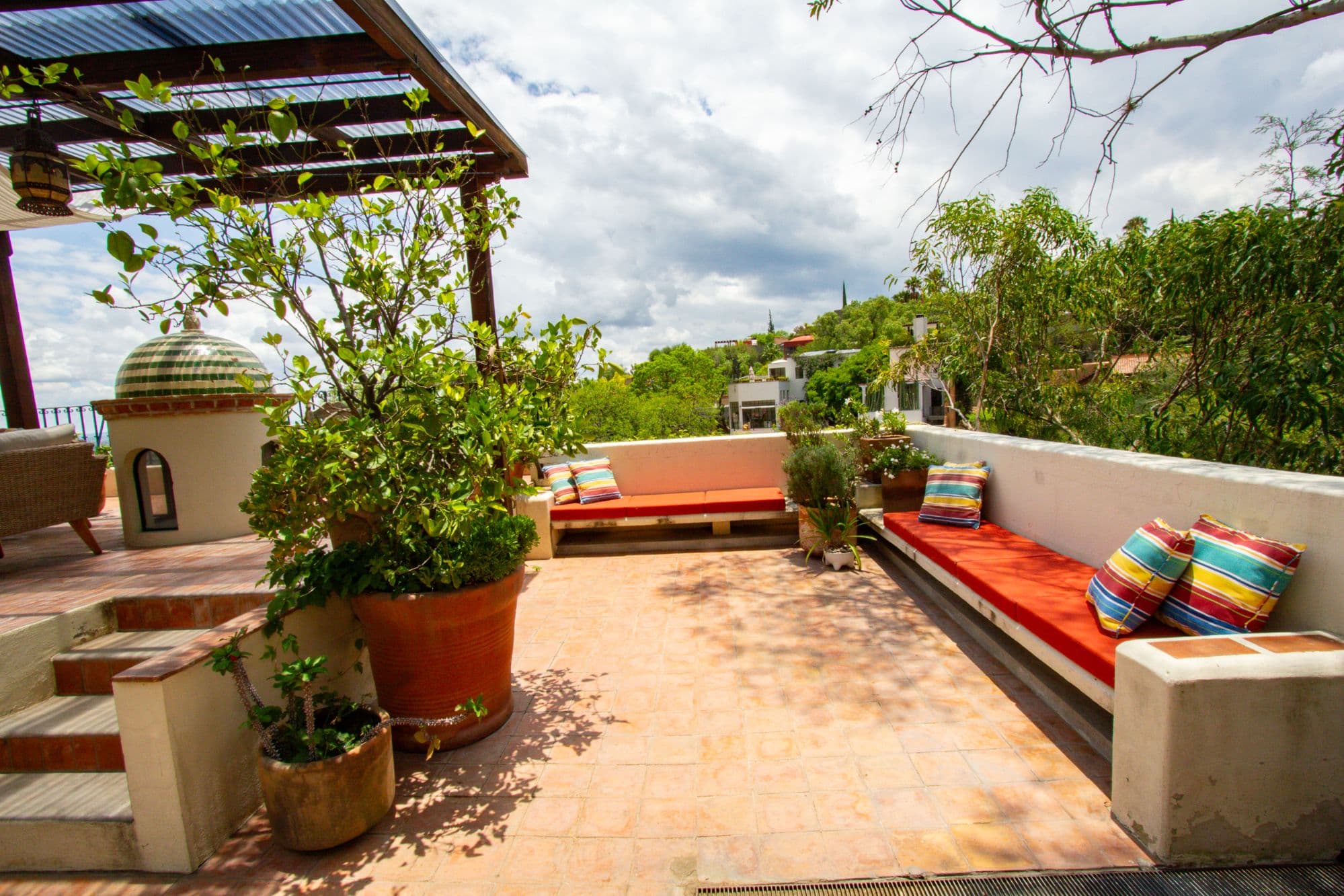 Condo Sto. Domingo — Centro, San Miguel de Allende — photo 19 — enchanting rooftop terrace, panoramic views