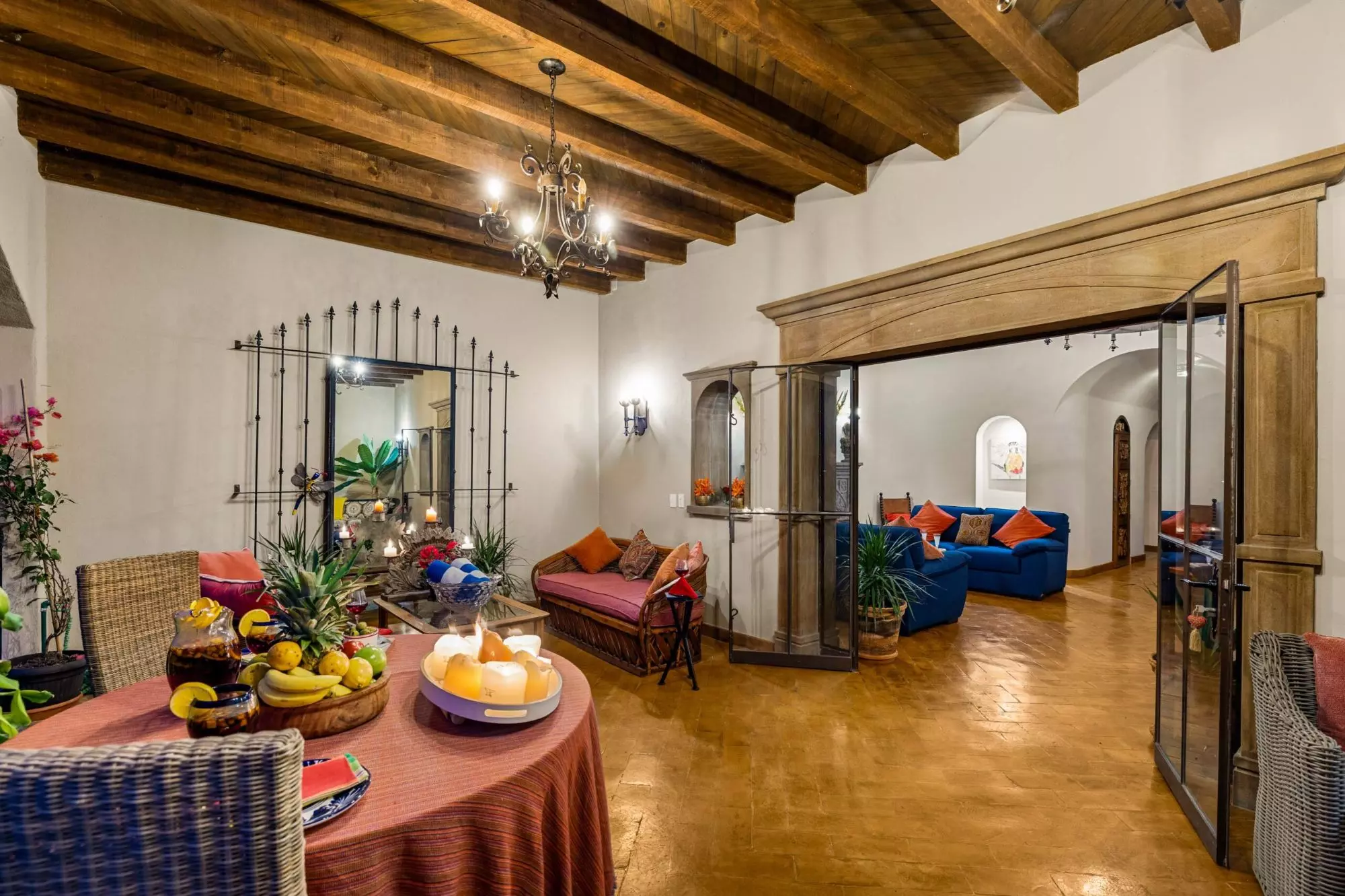 Casa Noche Mágica — El Obraje, San Miguel de Allende — photo 2 — elegant colonial living with vibrant charm