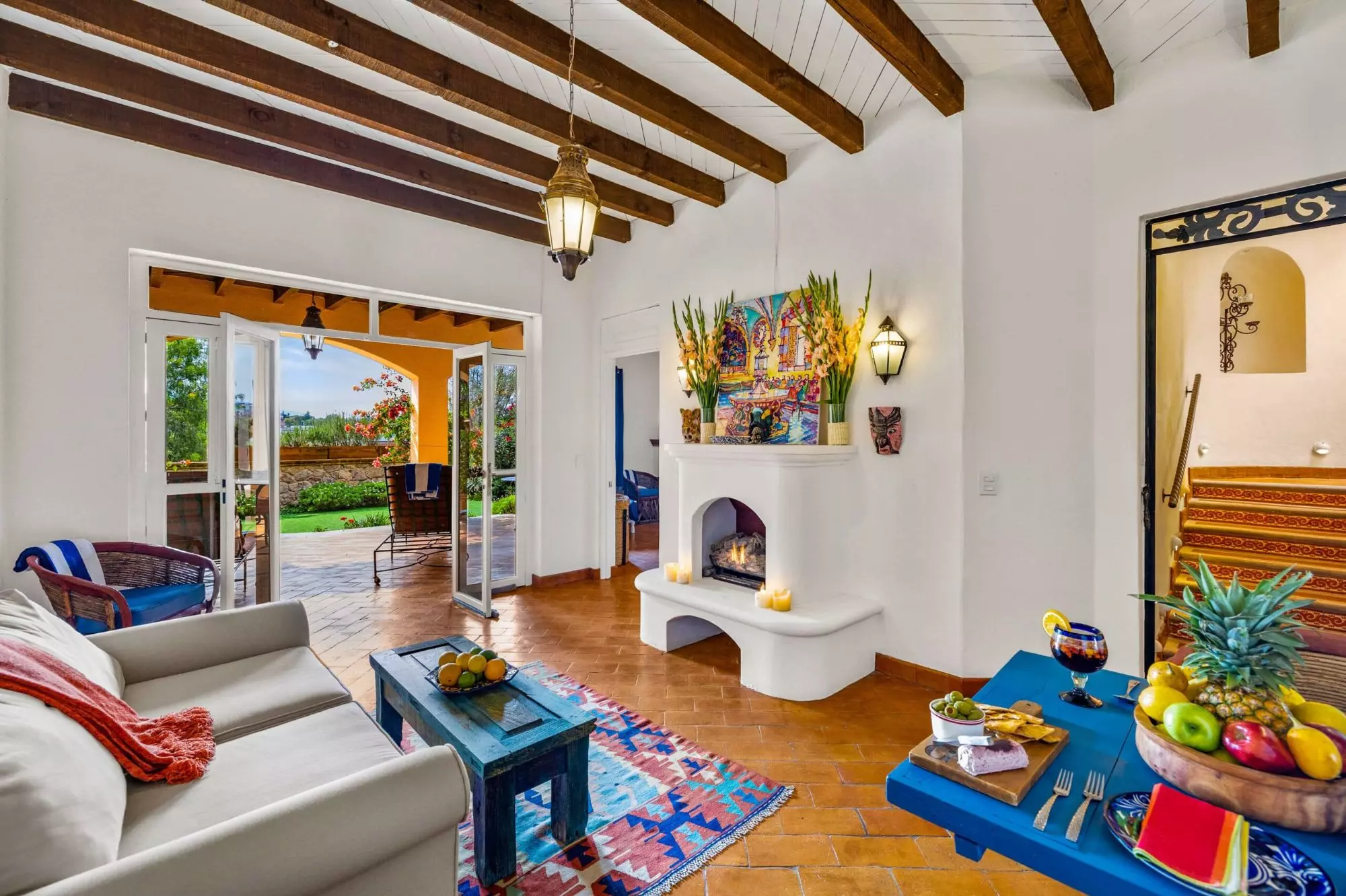 Casa Noche Mágica — El Obraje, San Miguel de Allende — photo 16 — luminous colonial living with artisan charm