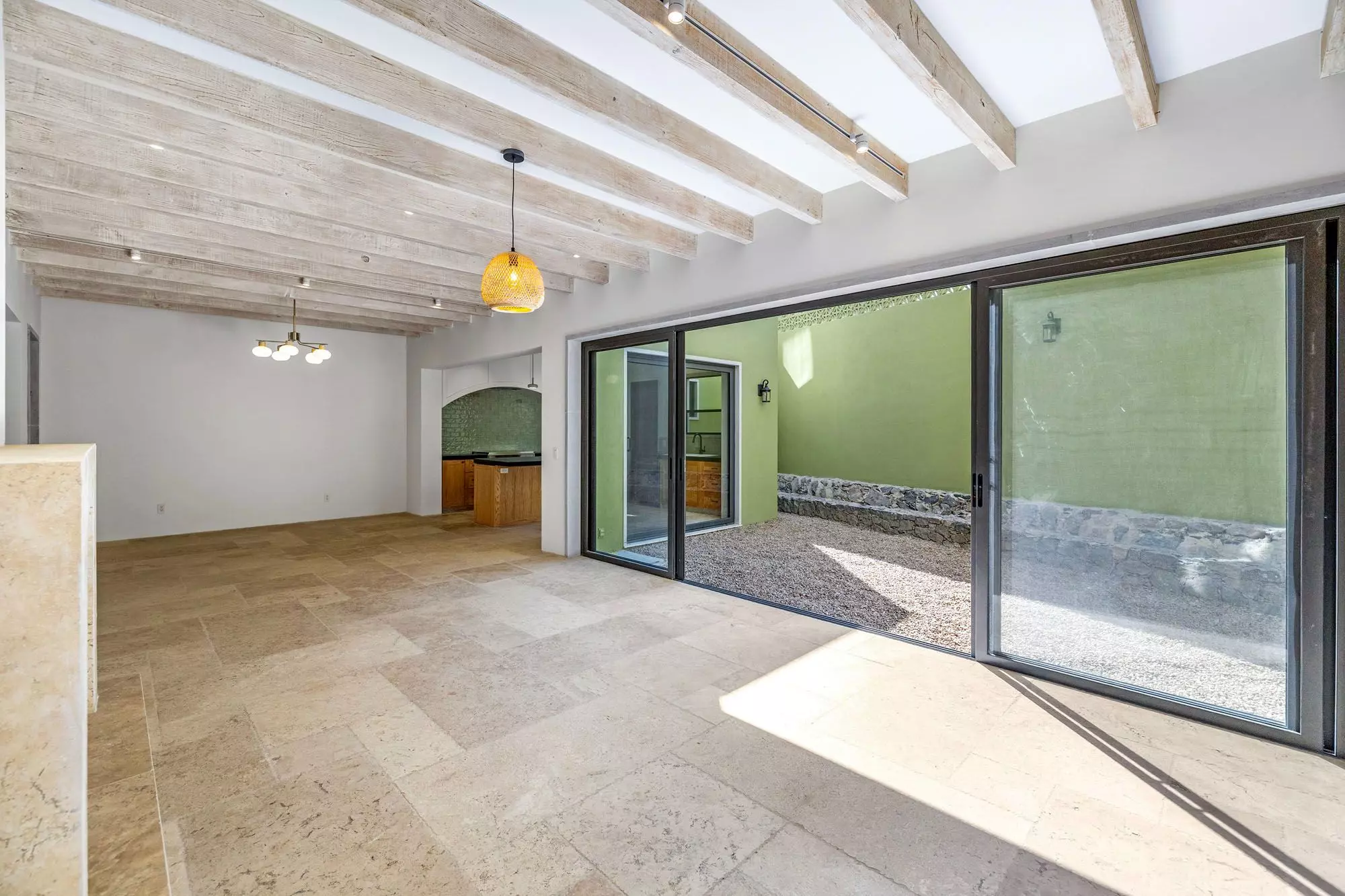 Casa Grillo — Guadiana, San Miguel de Allende — photo 2 — light-filled modern living opens outdoors