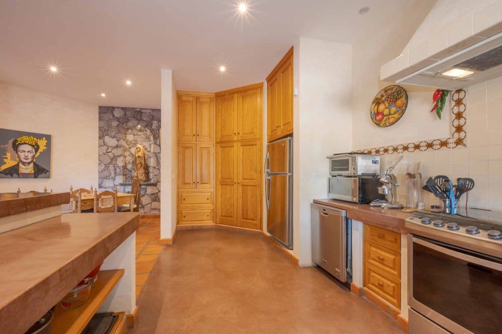 Casa Tranquila — San Antonio, San Miguel de Allende — photo 5 — rustic-elegant kitchen with traditional warmth