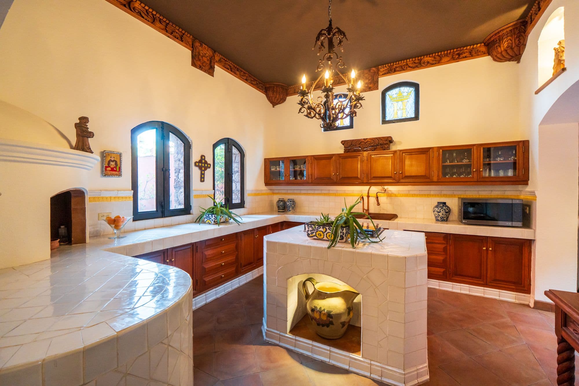 Casa Paraiso — Centro, San Miguel de Allende — photo 8 — elegant traditional mexican kitchen sanctuary