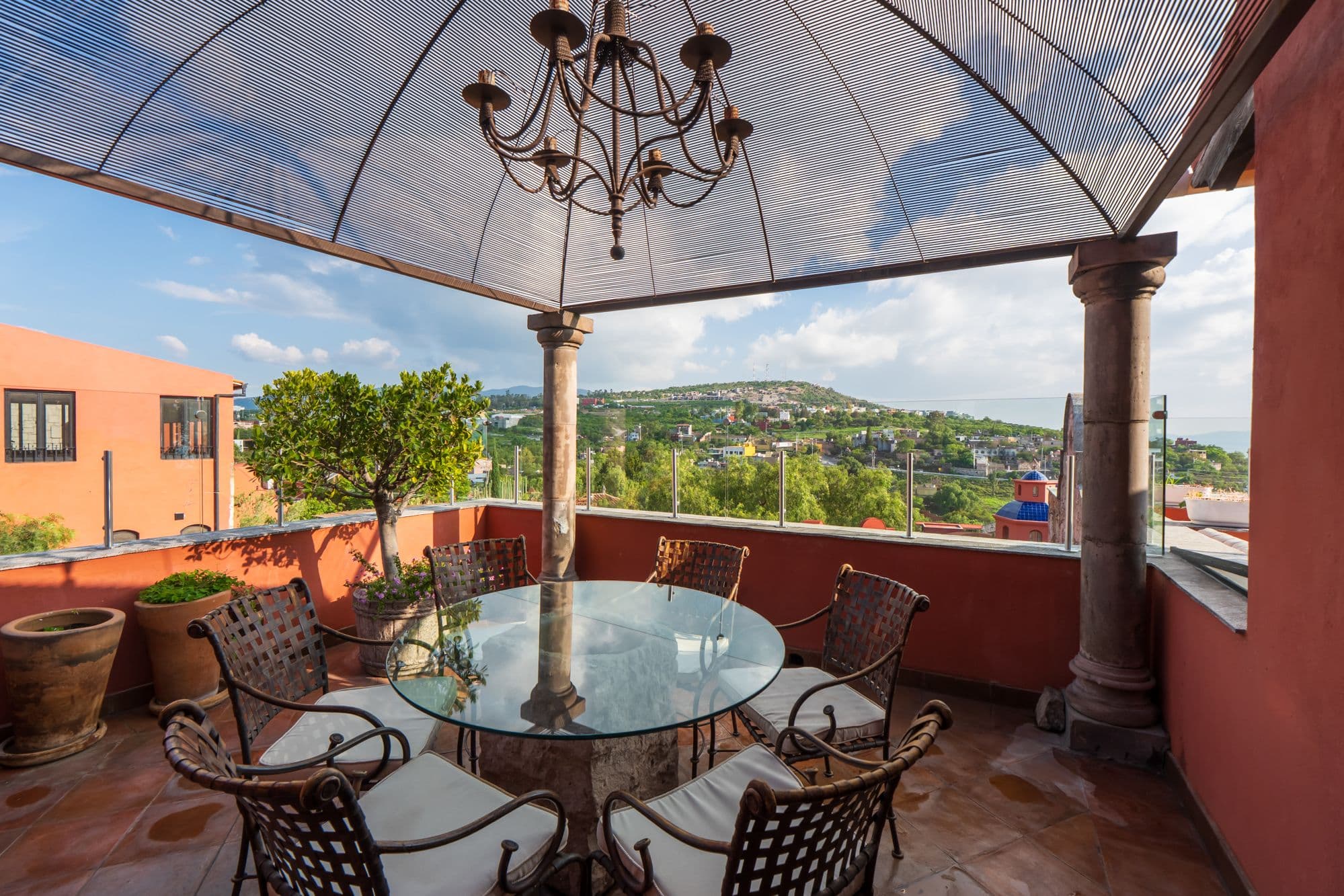 Casa Paraiso — Centro, San Miguel de Allende — photo 23 — panoramic views, elegant alfresco entertaining