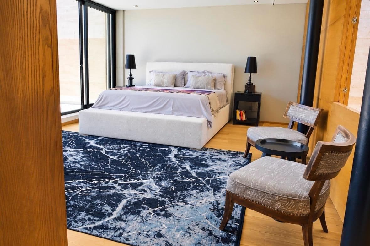Villas Muros 10 — Los Senderos, Valle de los, San Miguel de Allende — photo 8 — serene luxury bedroom with panoramic views