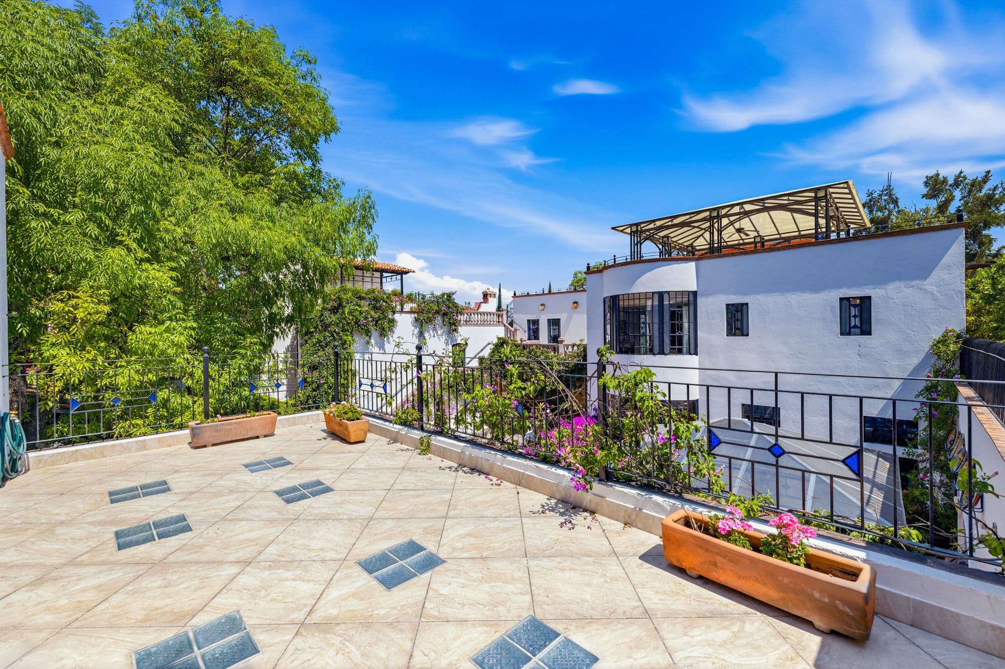 Casa Grande — Guadiana, San Miguel de Allende — photo 16 — stunning rooftop terrace with panoramic views