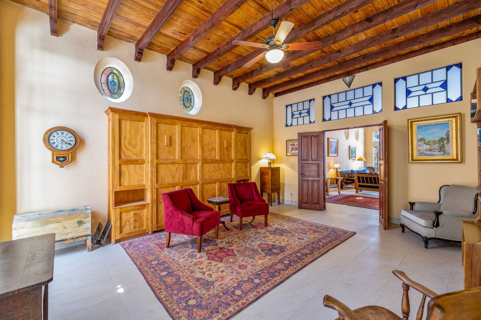 Casa Grande — Guadiana, San Miguel de Allende — photo 6 — soaring beams, graceful proportions, warm elegance