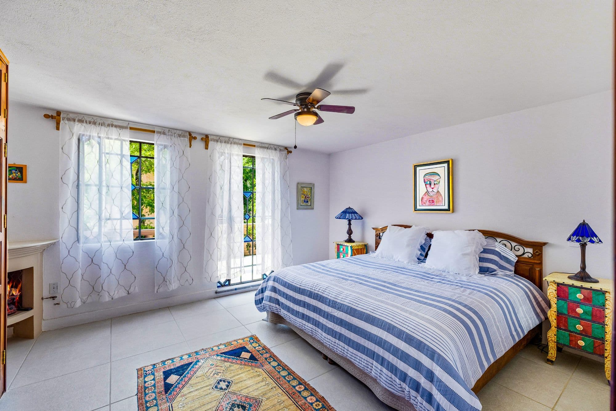 Casa Grande — Guadiana, San Miguel de Allende — photo 8 — serene bedroom with luminous garden views