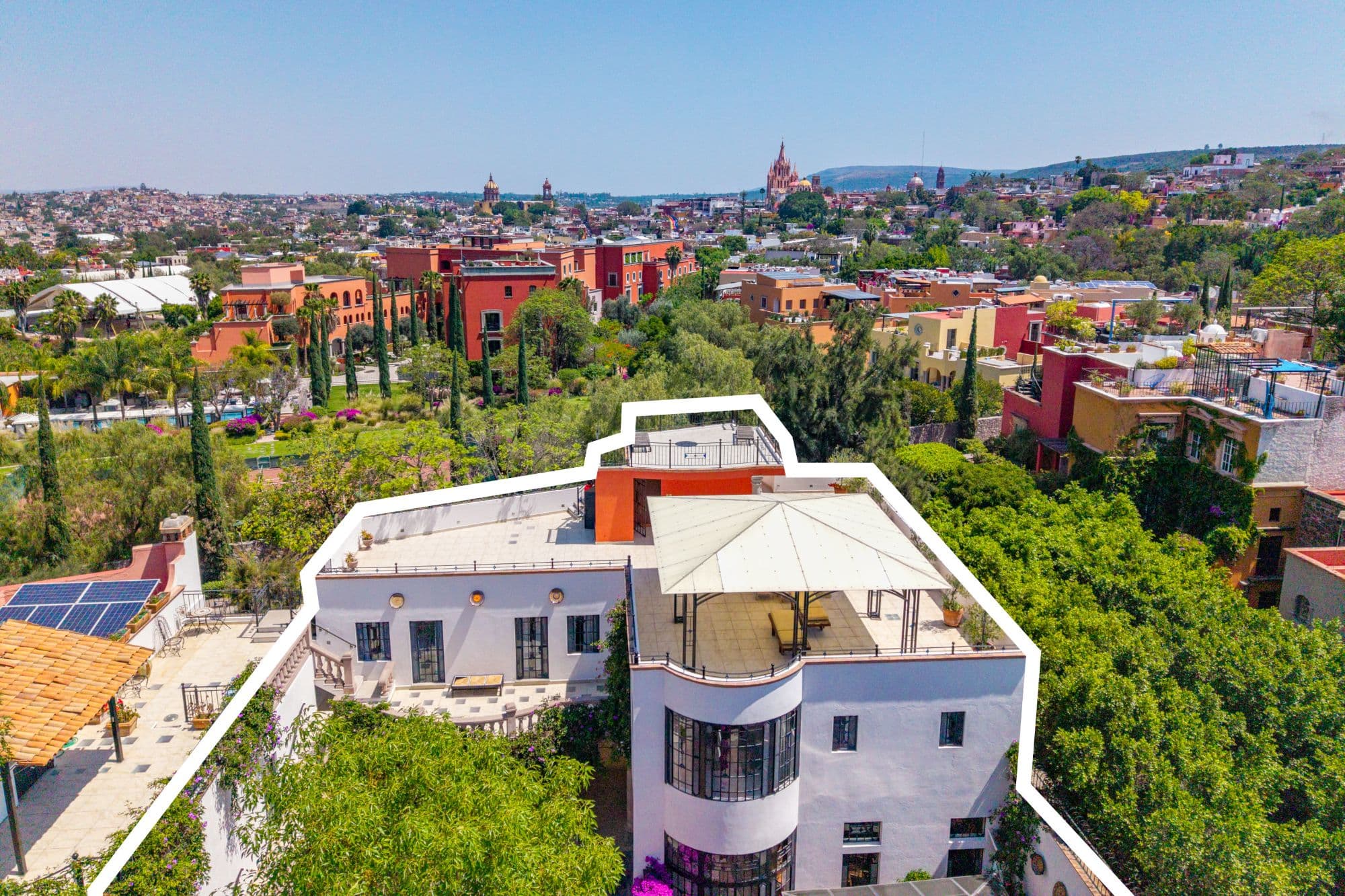Casa Grande — Centro, San Miguel de Allende — photo 30 — panoramic hilltop sanctuary with terrace views