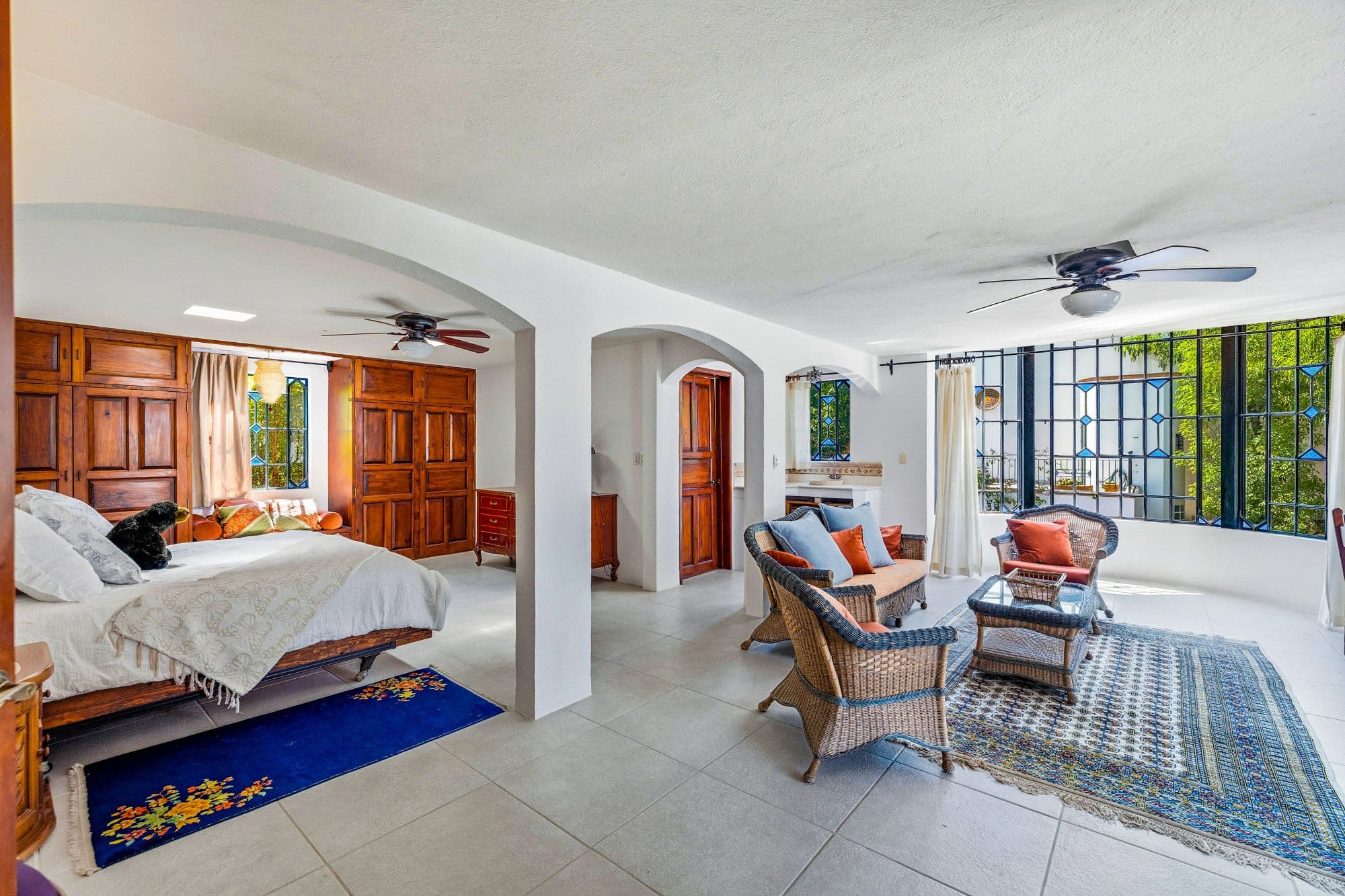 Casa Grande — Guadiana, San Miguel de Allende — photo 9 — luminous master suite with colonial charm