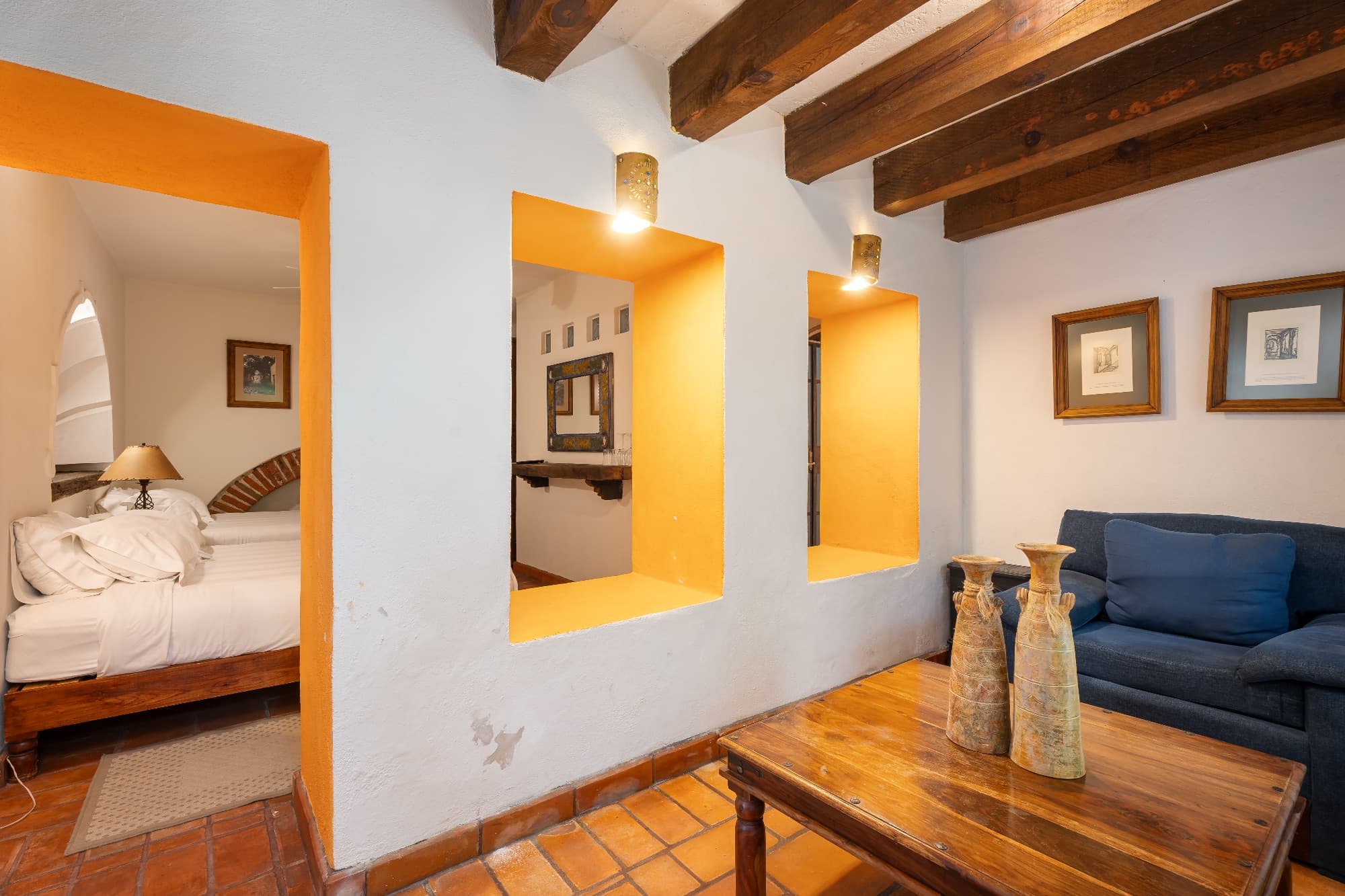 La Posadita — Centro, San Miguel de Allende — photo 28 — rustic-modern suite with vibrant character