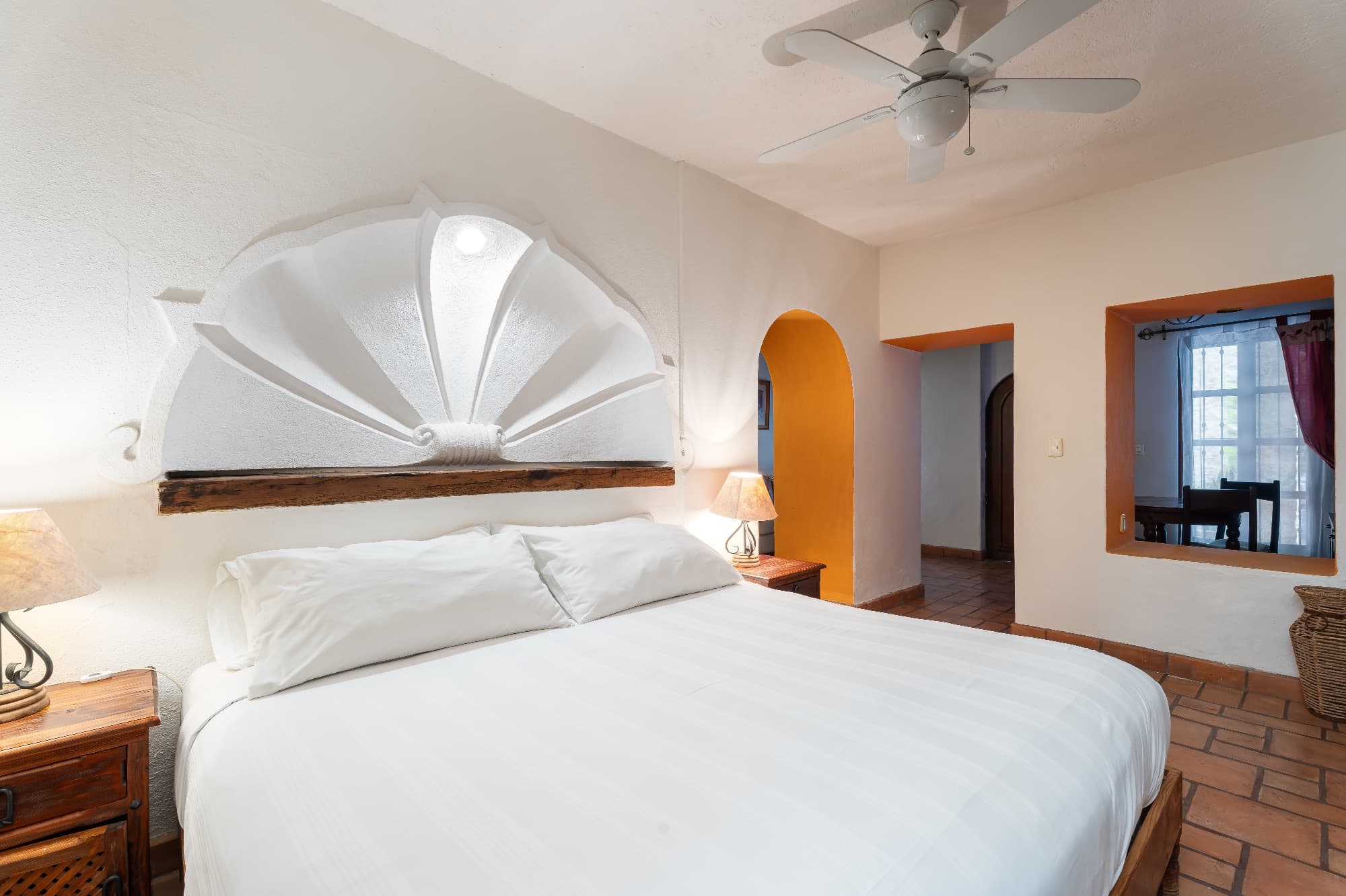 La Posadita — Centro, San Miguel de Allende — photo 27 — luminous bedroom with authentic architectural charm