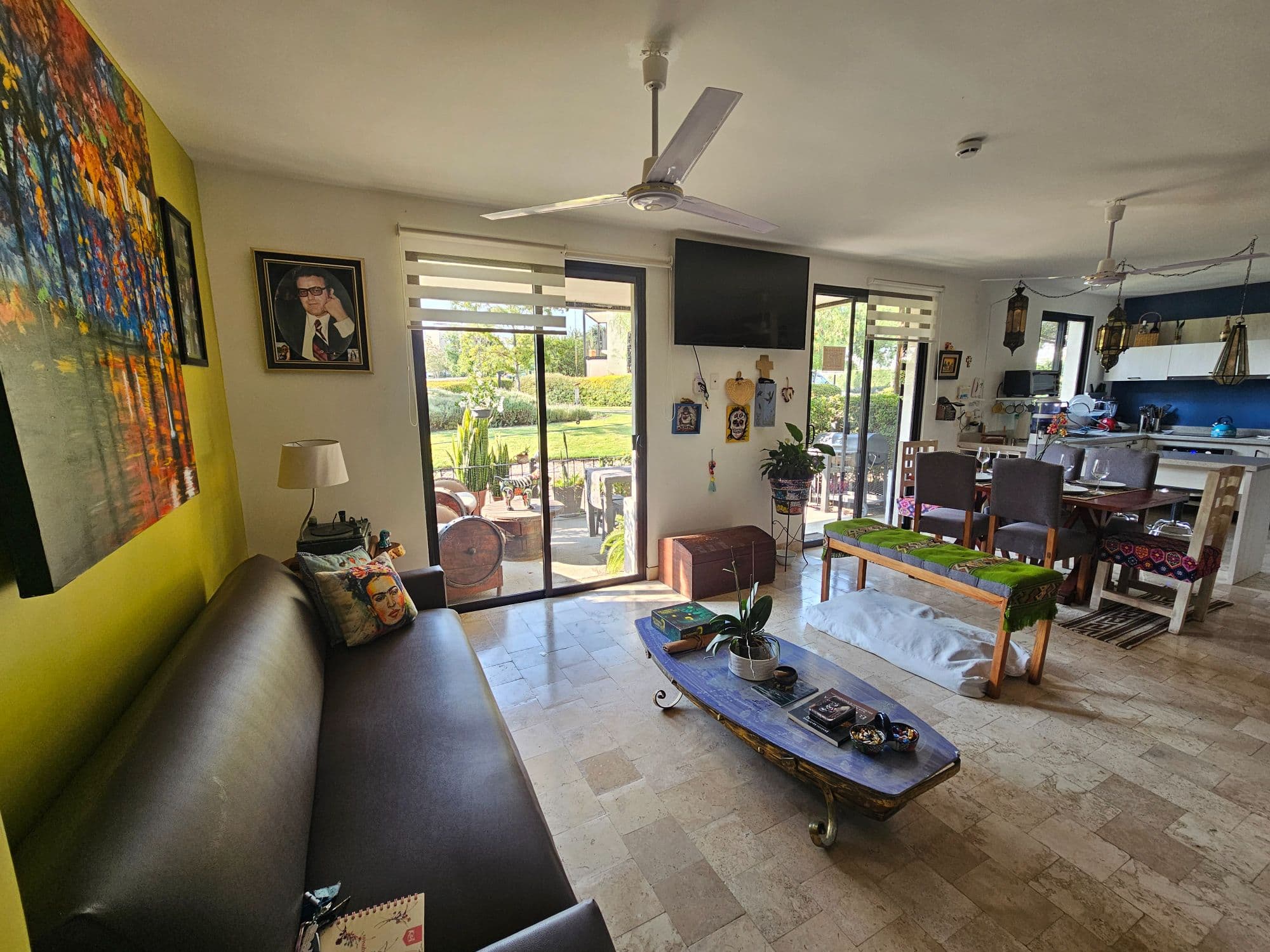 Condo Colores en Luminaria — La Luminaria, San Miguel de Allende — photo 2 — luminous open-concept living, curated artistic charm