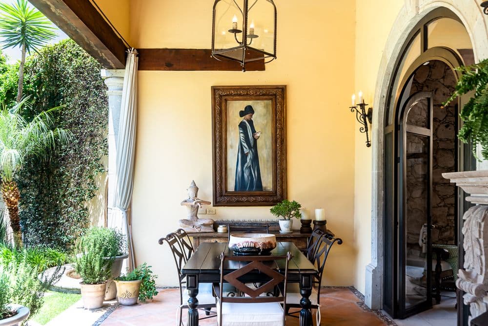 Casa Bella — Guadiana, San Miguel de Allende — photo 14 — sunlit colonial courtyard, timeless elegance