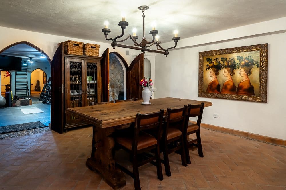 Casa Bella — Guadiana, San Miguel de Allende — photo 18 — elegant dining room, timeless ambiance