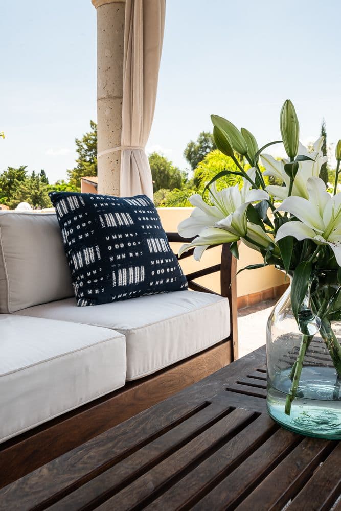 Casa Bella — Guadiana, San Miguel de Allende — photo 21 — elegant outdoor living, serene garden views
