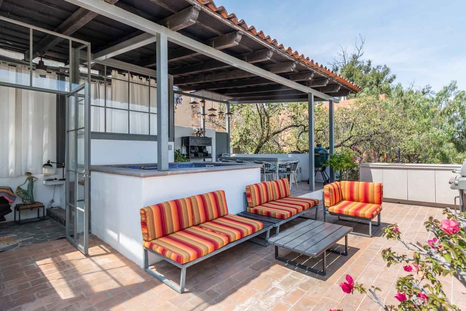 The Hidden Enclave — Centro, San Miguel de Allende — photo 24 — radiant rooftop entertaining oasis awaits