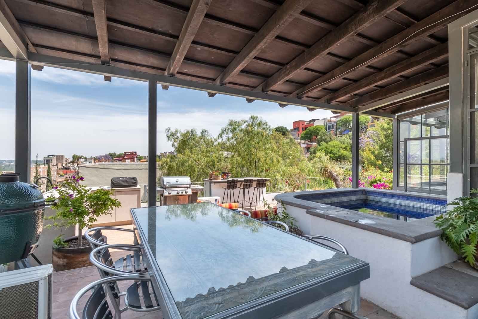 The Hidden Enclave — Centro, San Miguel de Allende — photo 26 — panoramic terrace, infinity spa luxury