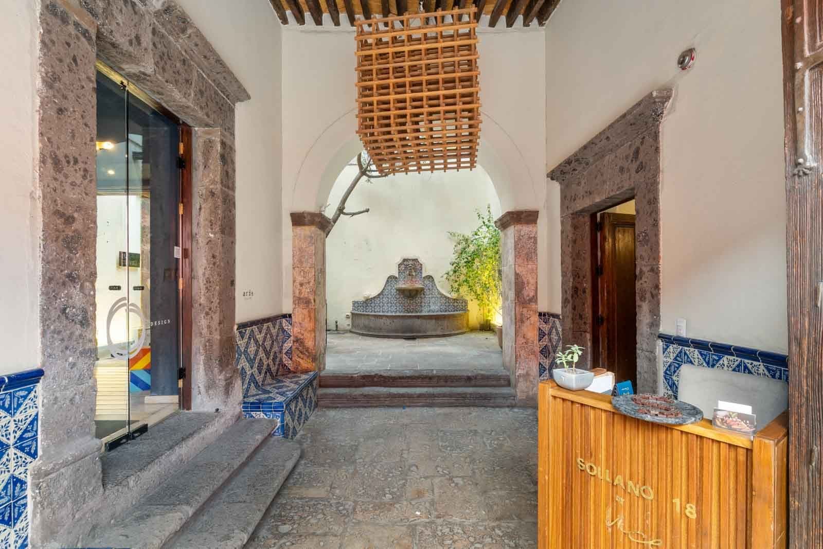 Sollano 18 — Centro, San Miguel de Allende — photo 5 — charming colonial courtyard, authentic mexican architecture