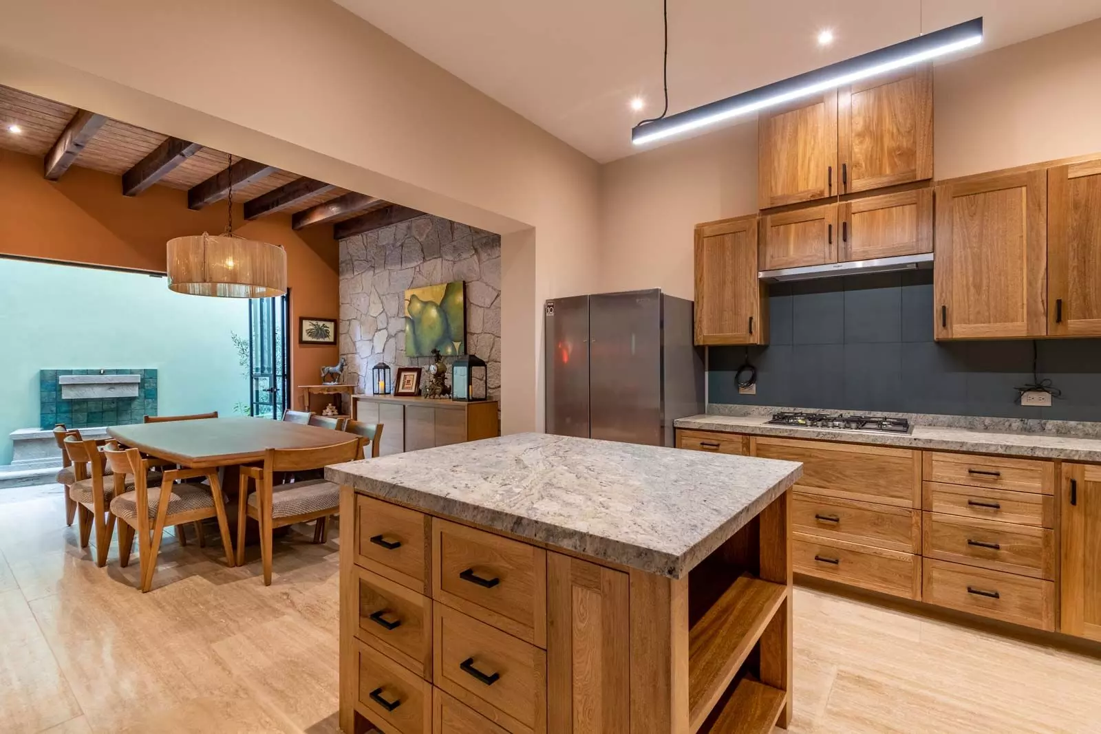Villa Kusama — Guadiana, San Miguel de Allende — photo 6 — sophisticated chef's kitchen, abundant natural light