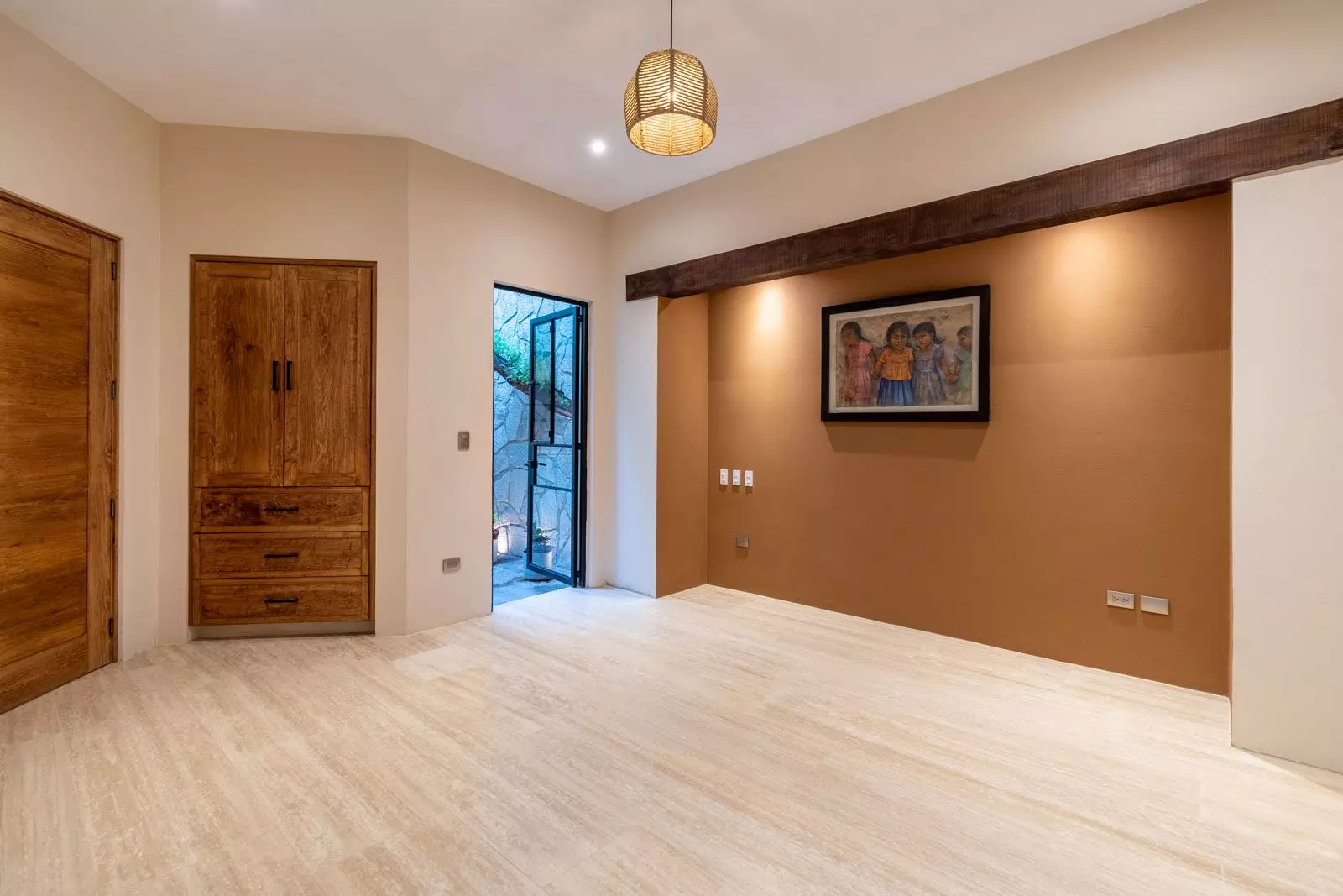 Villa Kusama — Guadiana, San Miguel de Allende — photo 12 — elegant living space with warm accents