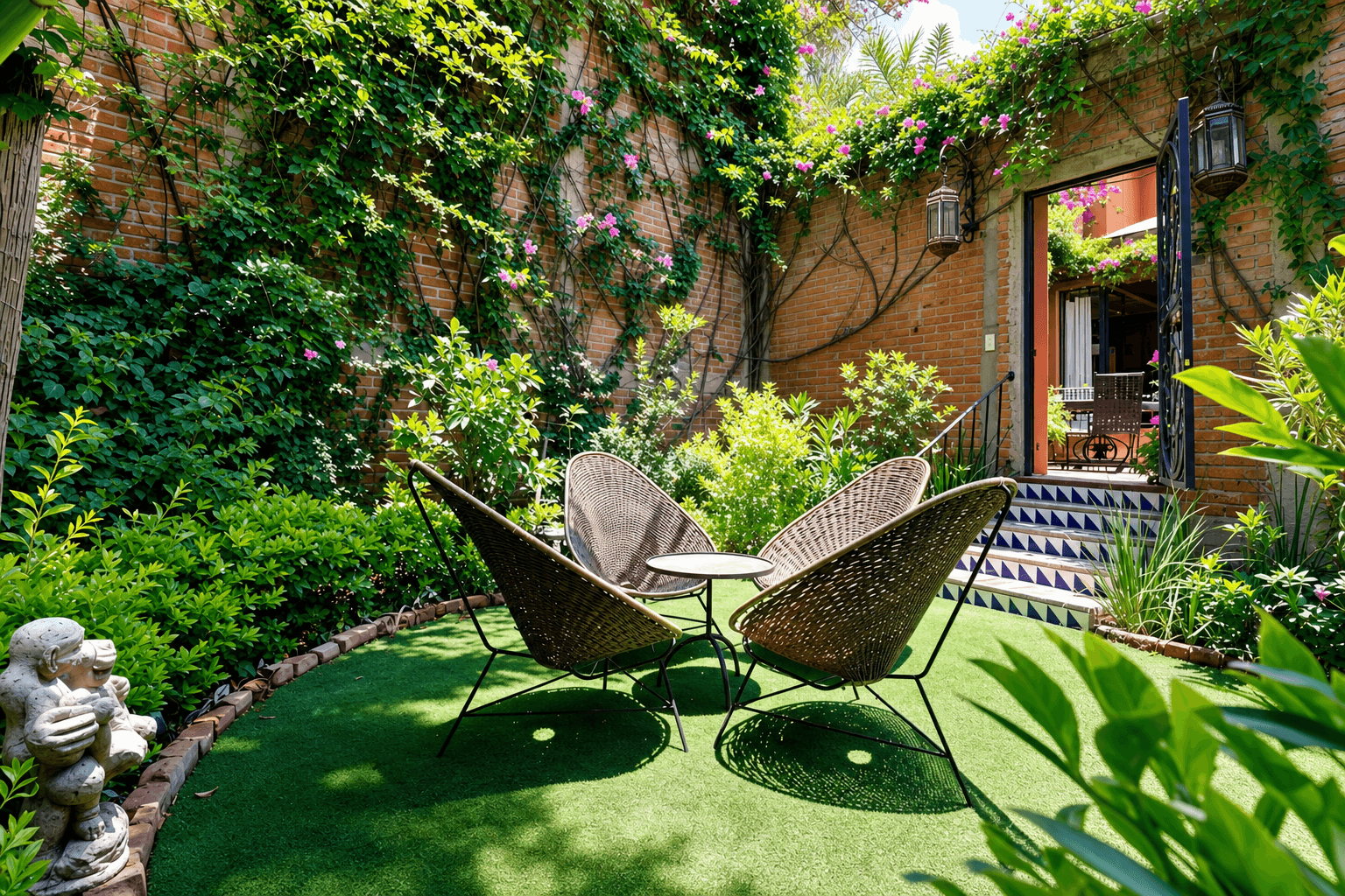 Casa Gibson — Centro, San Miguel de Allende — photo 11 — enchanting ivy-draped courtyard oasis
