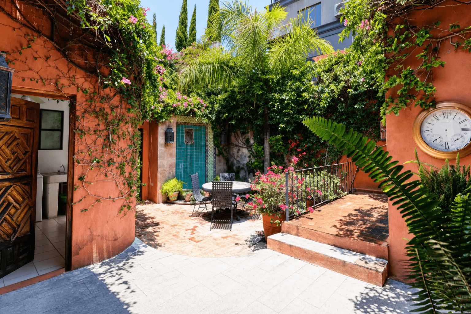 Casa Gibson — Centro, San Miguel de Allende — photo 13 — lush courtyard oasis, vibrant colonial charm