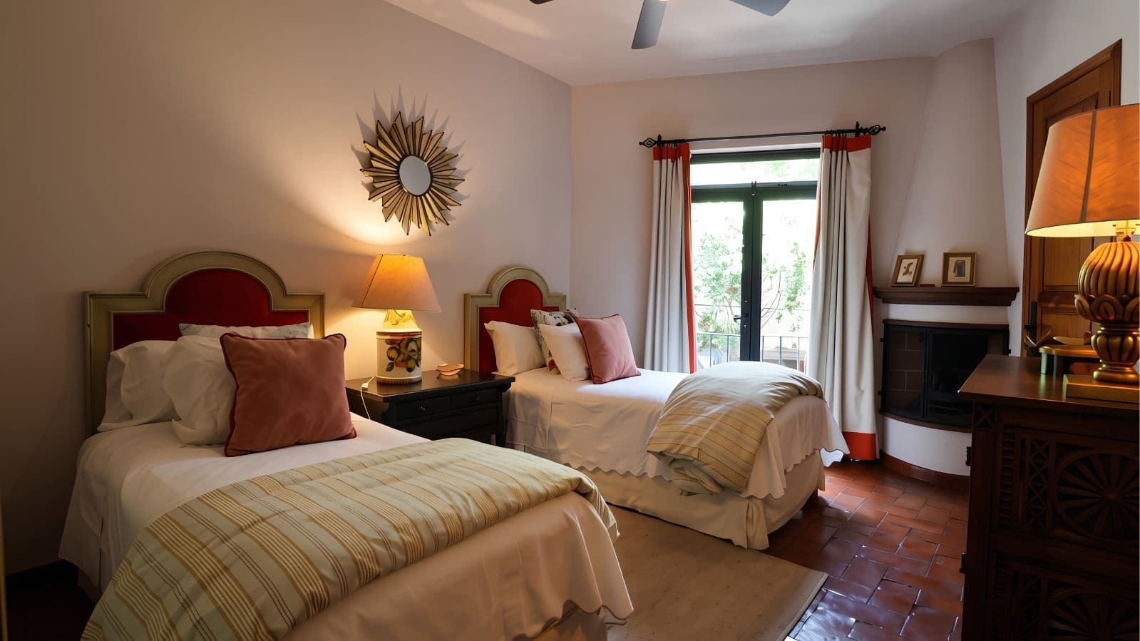 Casa Gibson — Centro, San Miguel de Allende — photo 24 — elegant guest suite, golden sunlit ambiance