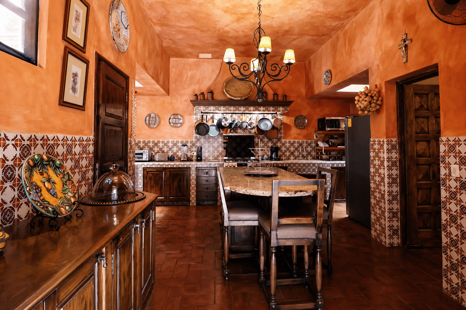Casa Gibson — Centro, San Miguel de Allende — photo 8 — authentic mexican kitchen, warm terracotta charm