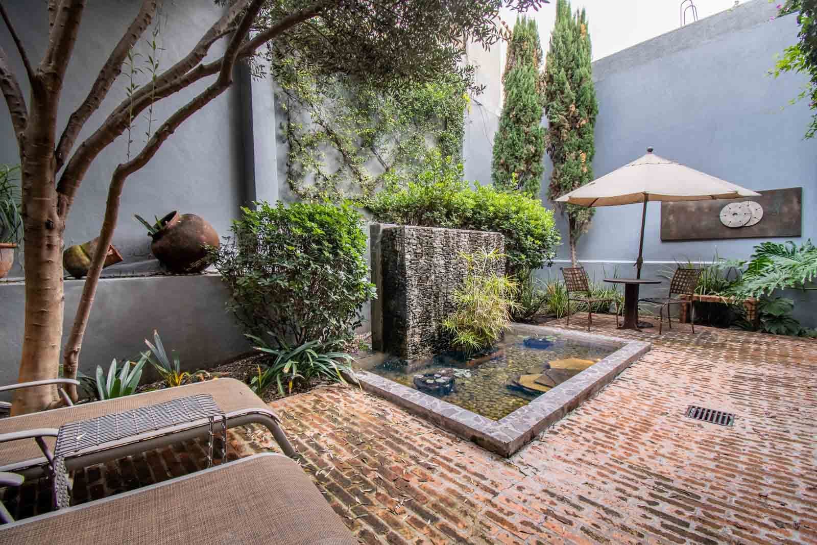 Villa Pirúl — Centro, San Miguel de Allende — photo 17 — serene courtyard oasis with water features