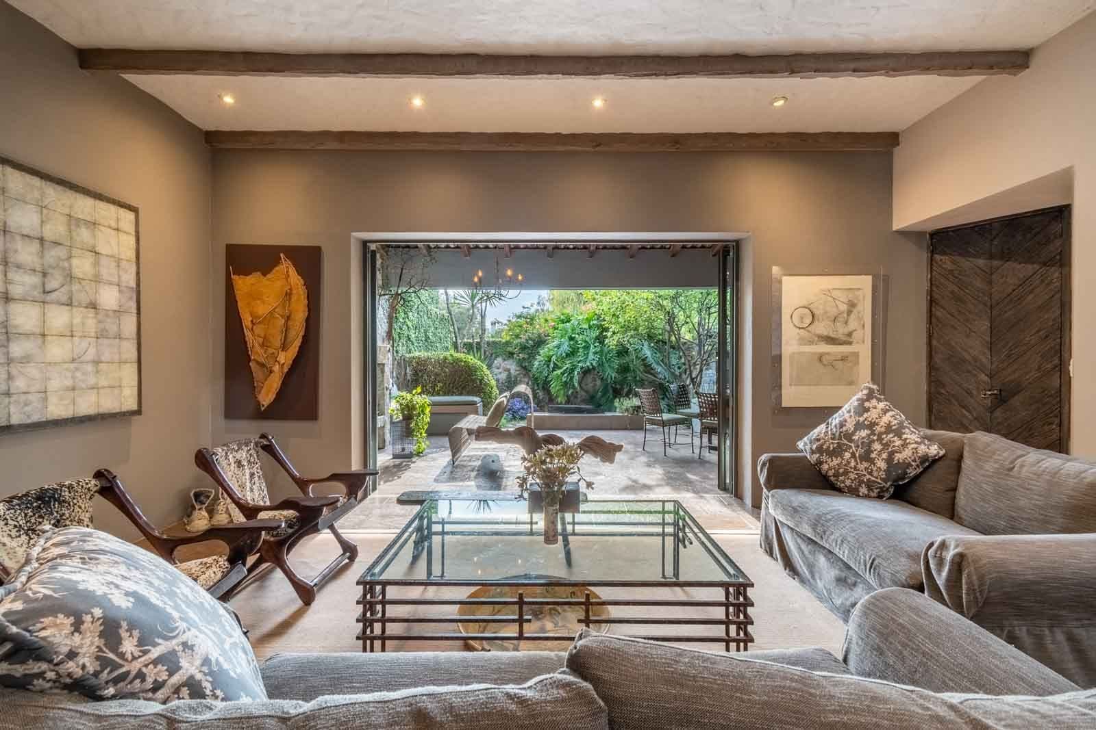 Villa Pirúl — Centro, San Miguel de Allende — photo 8 — sophisticated living seamlessly flows outdoors