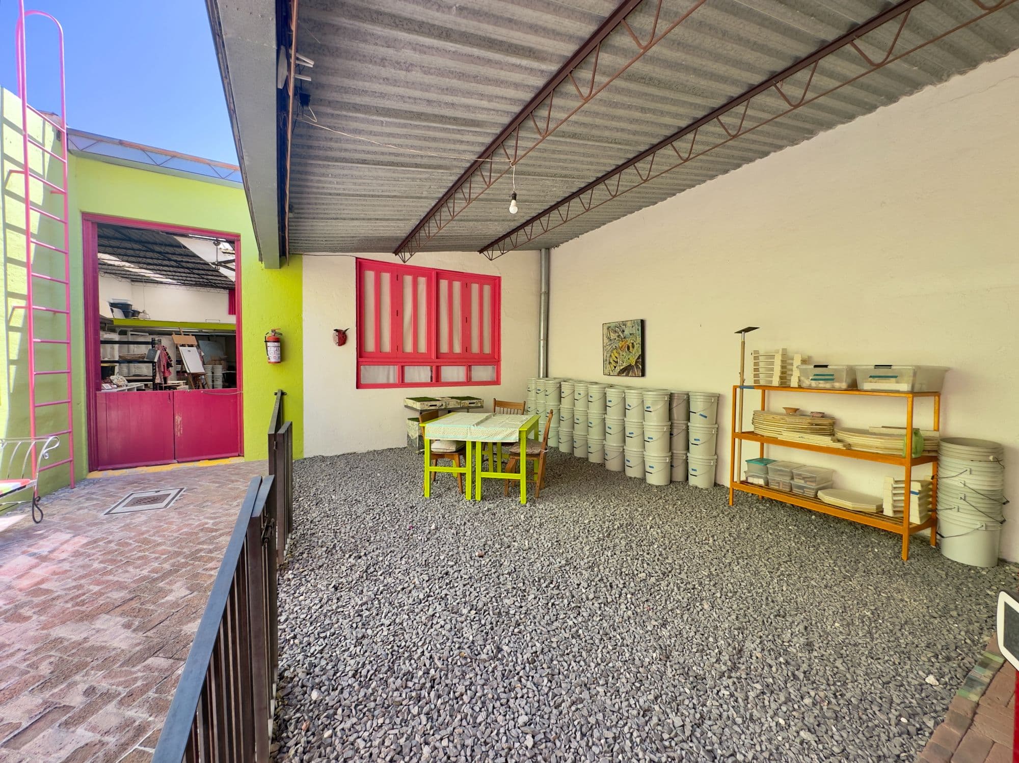 Art Studio in San Antonio — San Antonio, San Miguel de Allende — photo 18 — vibrant artist studio, soaring ceilings