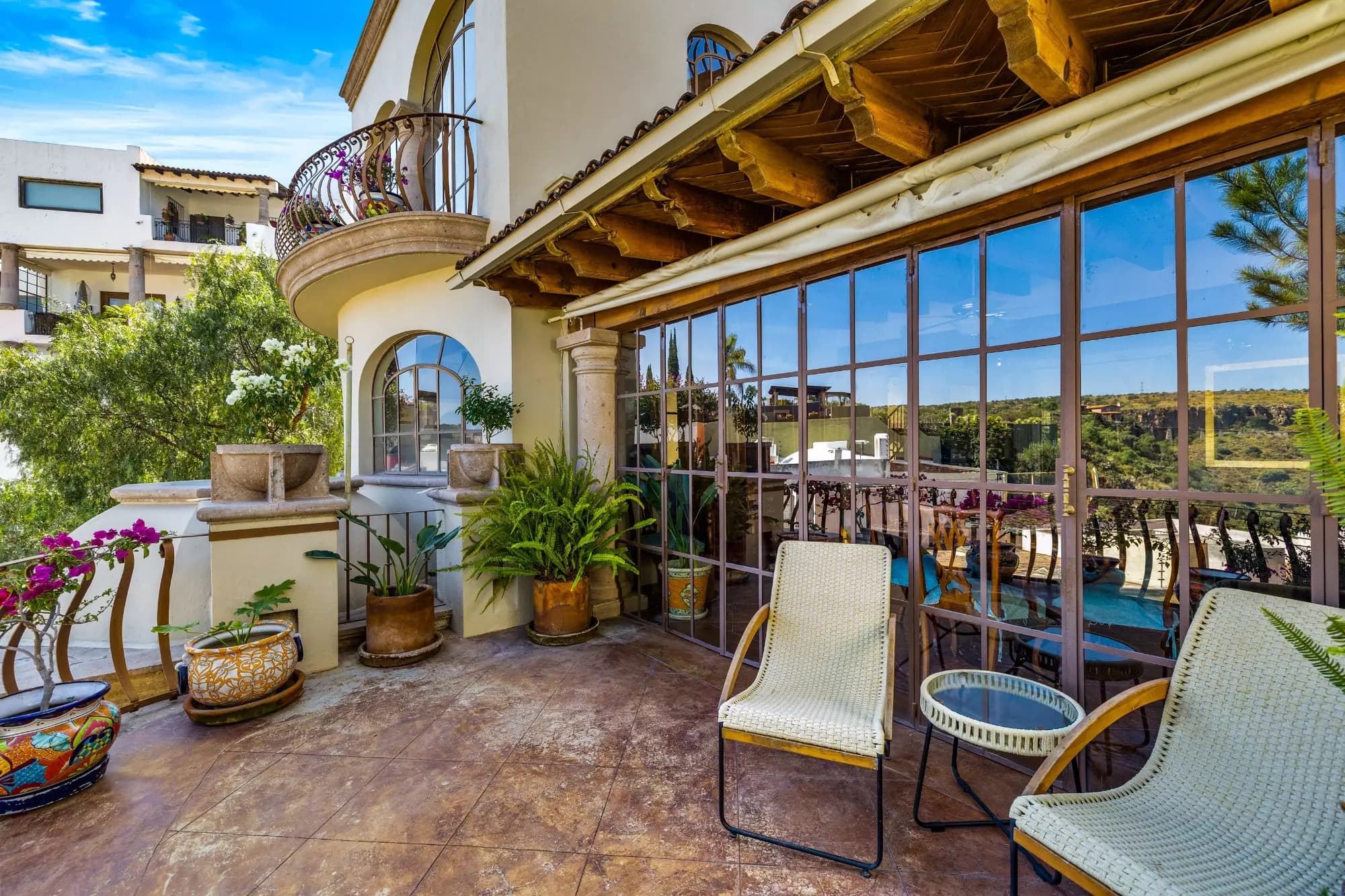 Casa Stone — Balcones, San Miguel de Allende — photo 5 — panoramic countryside views, colonial elegance