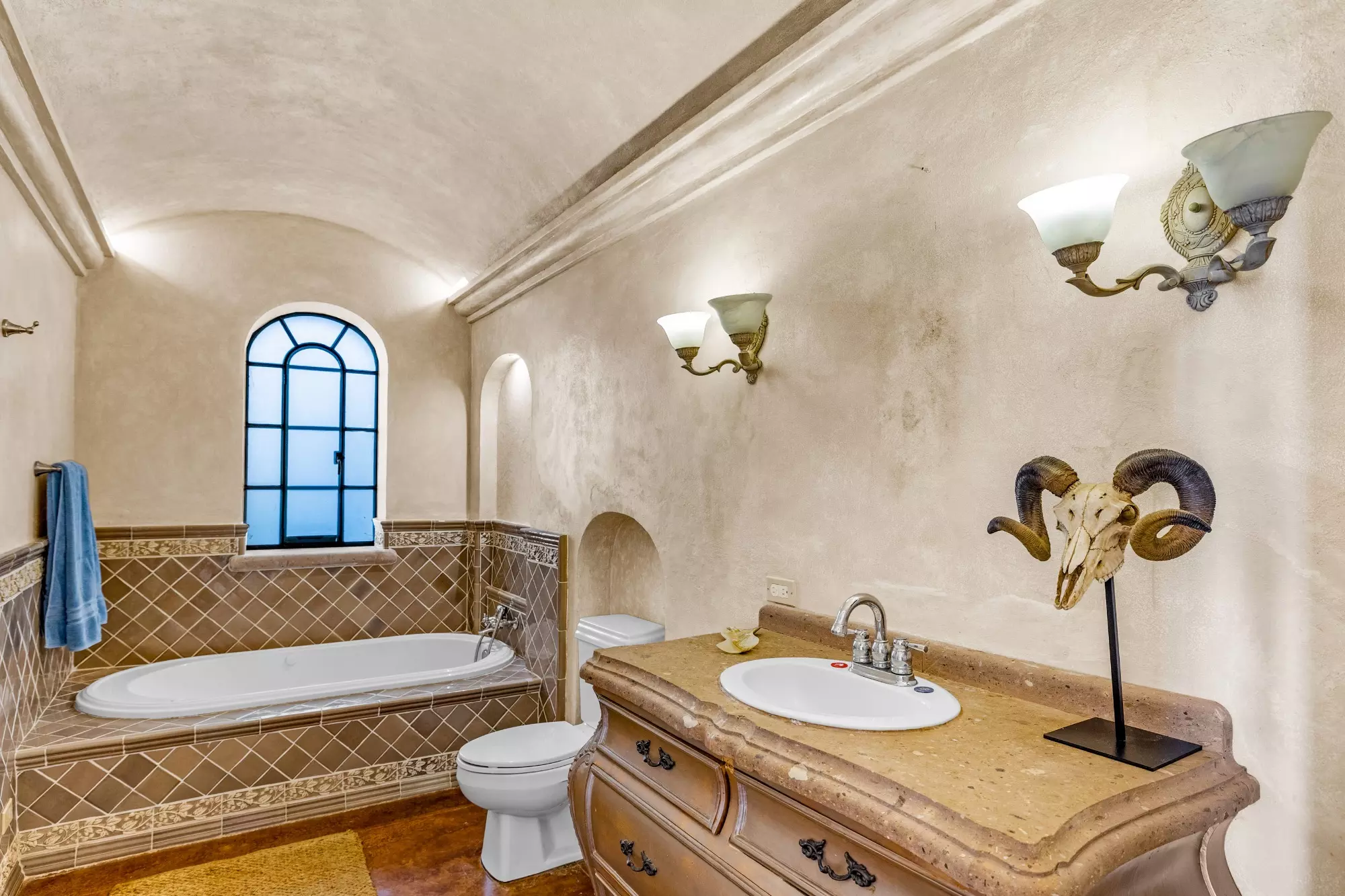 Casa Stone — Balcones, San Miguel de Allende — photo 8 — luxurious spa-inspired master bath