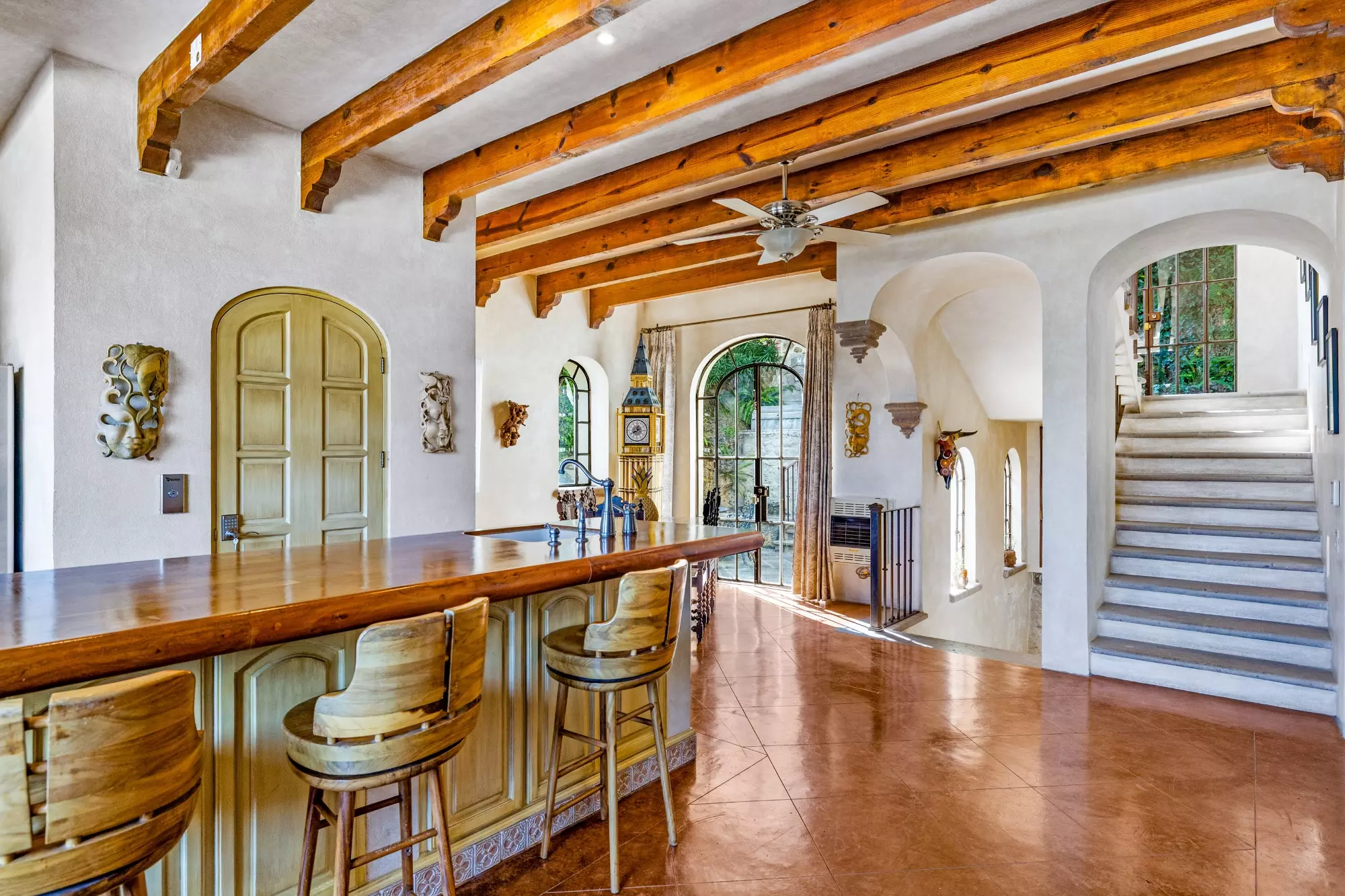 Casa Stone — Balcones, San Miguel de Allende — photo 17 — rustic beams, authentic mexican elegance