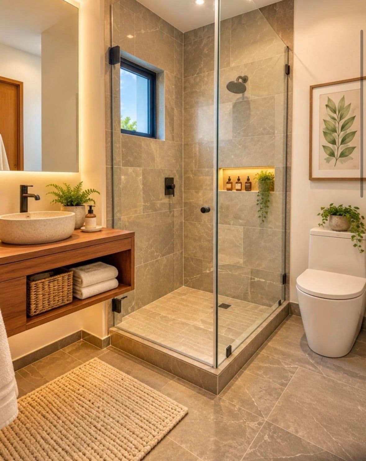 Luna Condominium 19A — La Palmita, San Miguel de Allende — photo 8 — spa-inspired sanctuary with natural warmth