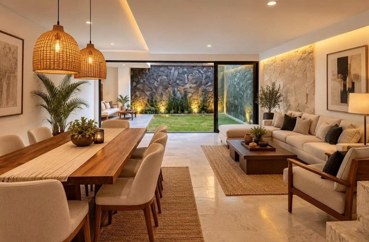 Luna Condominium 19A — La Palmita, San Miguel de Allende — photo 2 — seamless indoor-outdoor living elegance