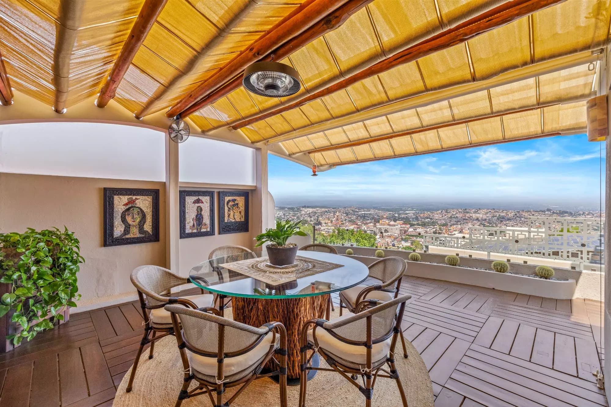 Casa del Foro — Balcones, San Miguel de Allende — panoramic city views, architectural elegance
