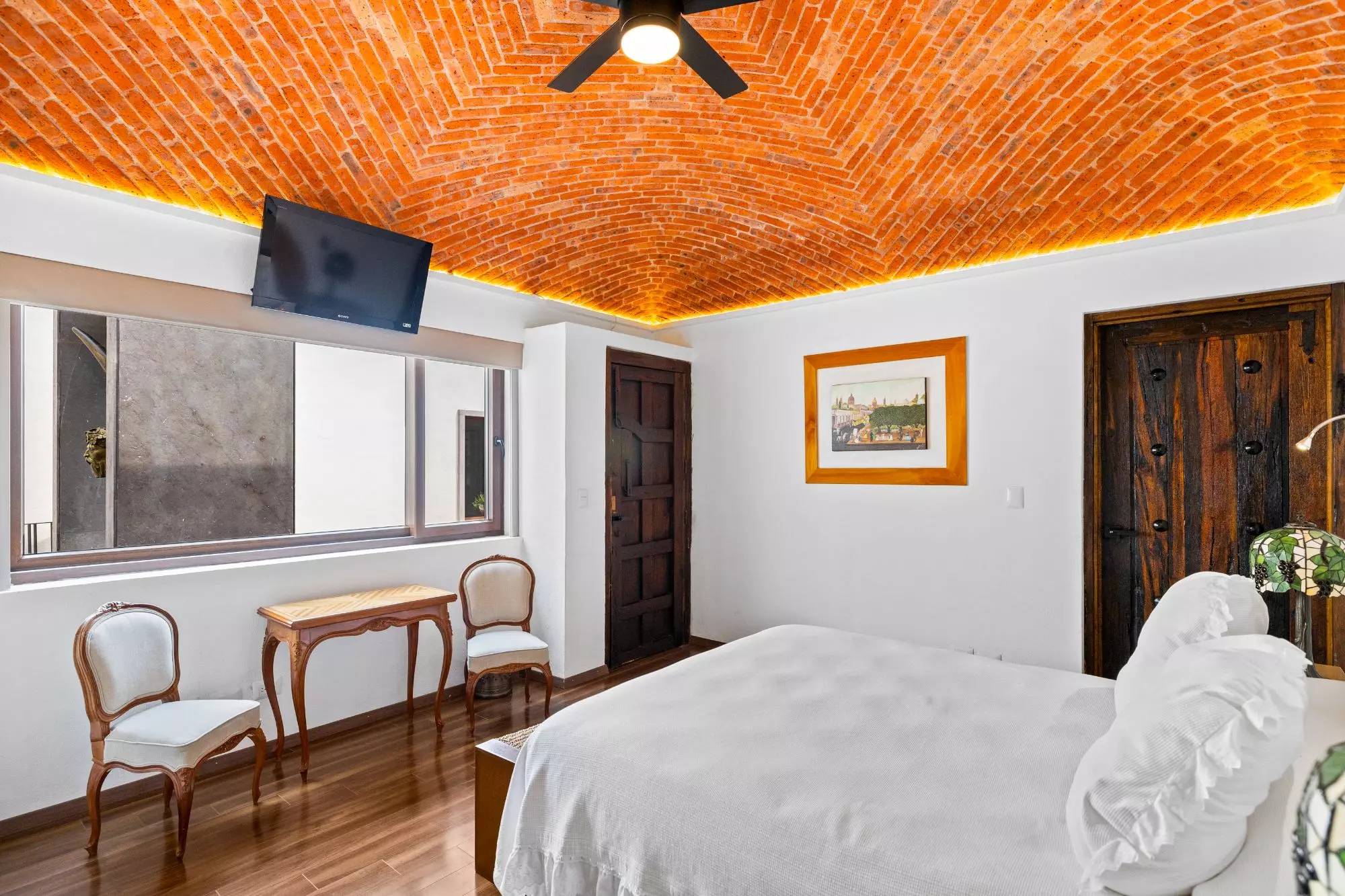 Casa del Foro — Balcones, San Miguel de Allende — photo 27 — radiant brick vault, timeless elegance