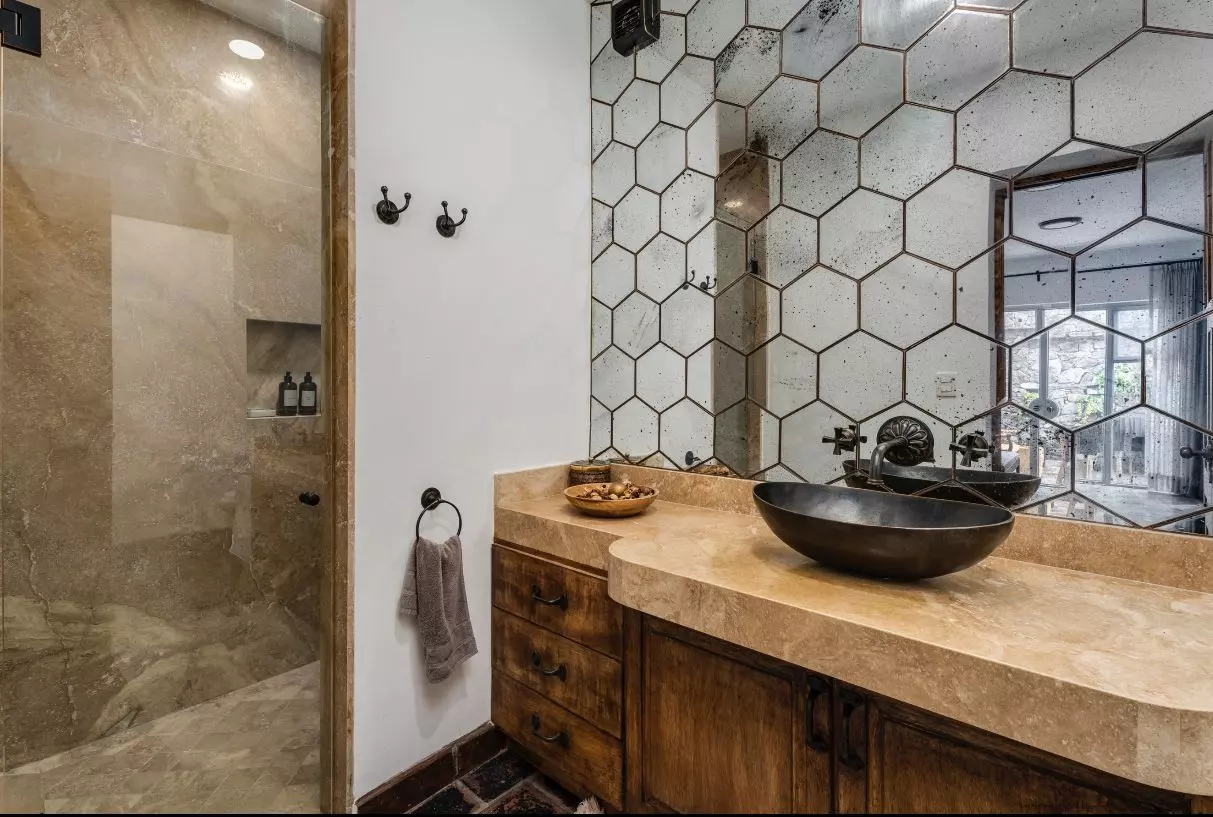 Casa Azul — Balcones, San Miguel de Allende — photo 5 — spa-like sanctuary with artisanal details