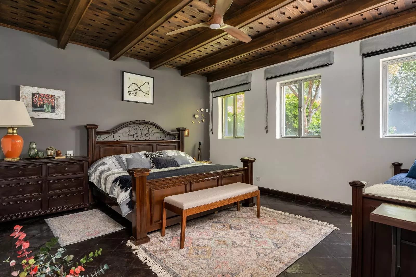 Casa Azul — Balcones, San Miguel de Allende — photo 8 — rustic elegance meets serene comfort