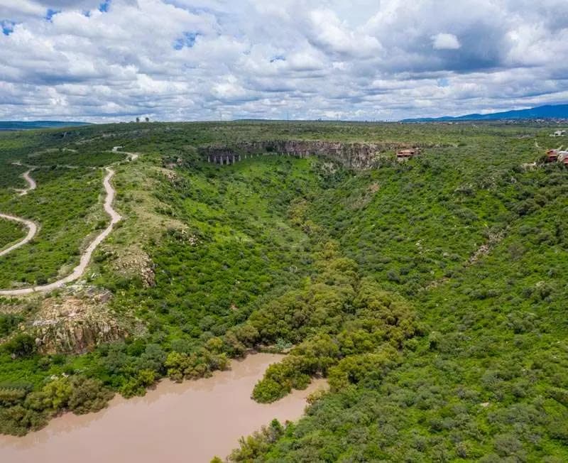 Montitlan Part 1 — Balcones, San Miguel de Allende — photo 9 — pristine canyon views, lush verdant landscape