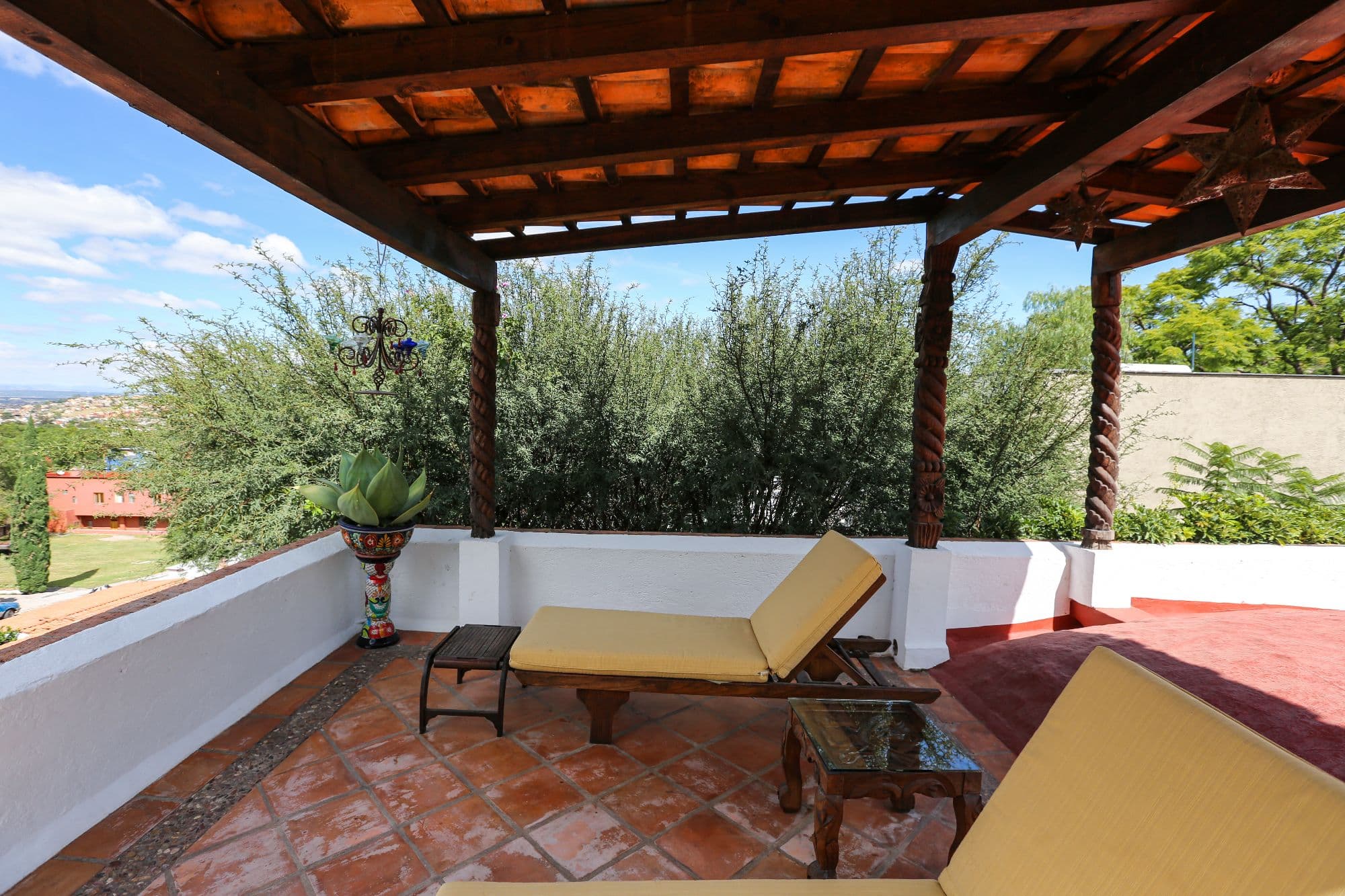 Casa Baeza — San Miguel de Allende Centro, San Miguel de Allende — photo 17 — serene hilltop terrace with panoramic views