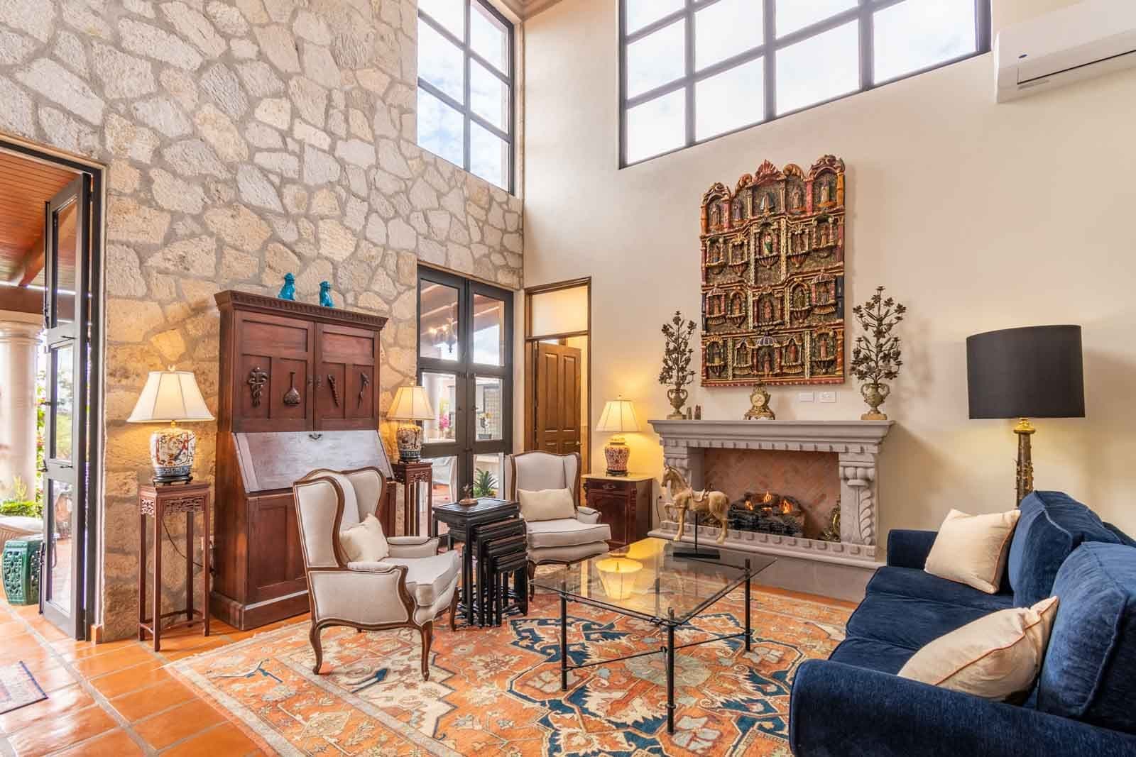 Casa Caterina — Las Campanas, San Miguel de Allende — photo 11 — soaring ceilings, timeless colonial elegance