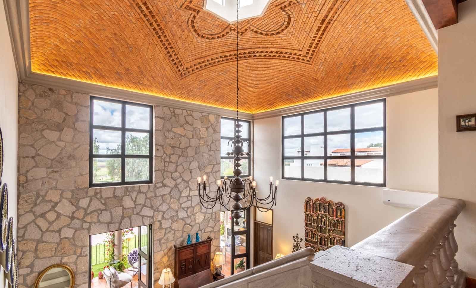 Casa Caterina — Las Campanas, San Miguel de Allende — photo 24 — soaring ceilings, artisan details, luminous