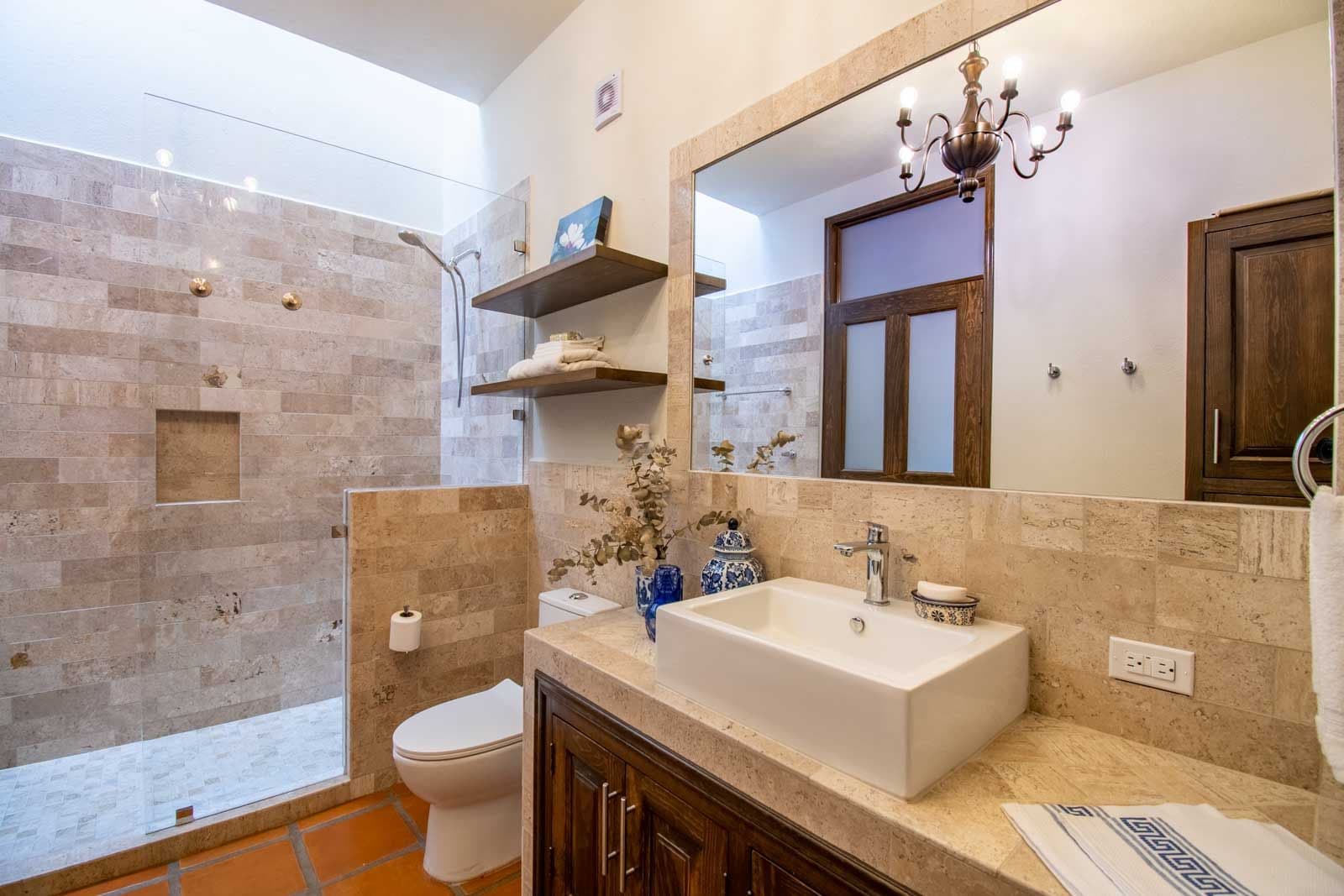 Casa Caterina — Las Campanas, San Miguel de Allende — photo 18 — spa-inspired luxury master bath retreat