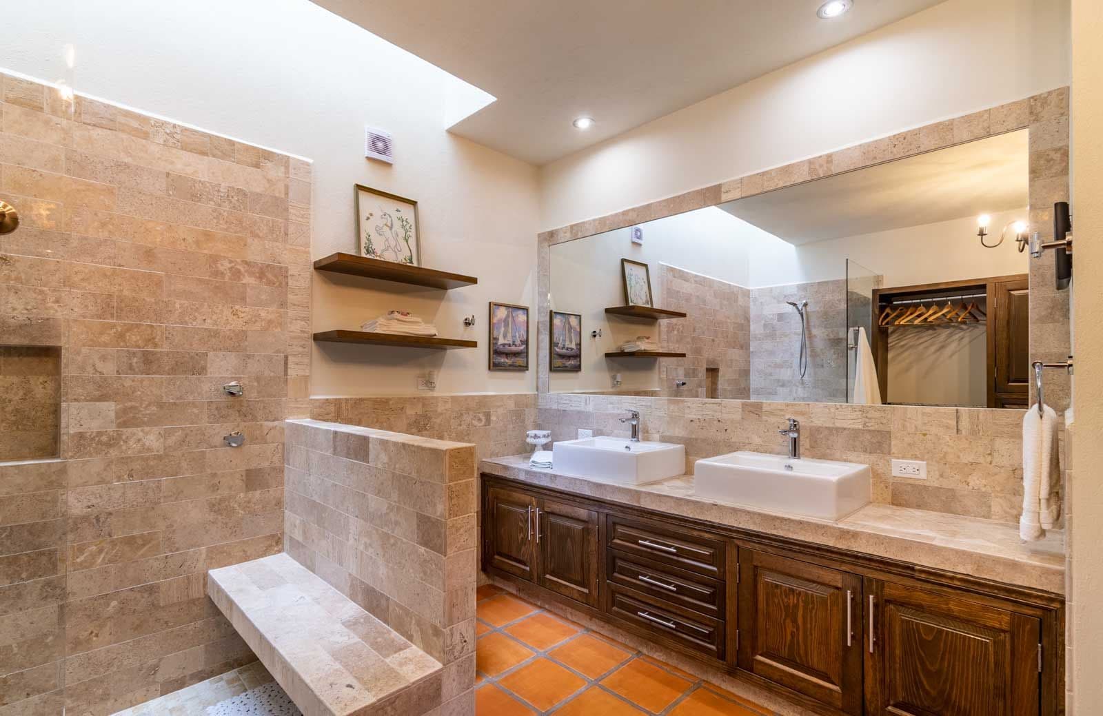 Casa Caterina — Las Campanas, San Miguel de Allende — photo 16 — luxurious spa-inspired master bath