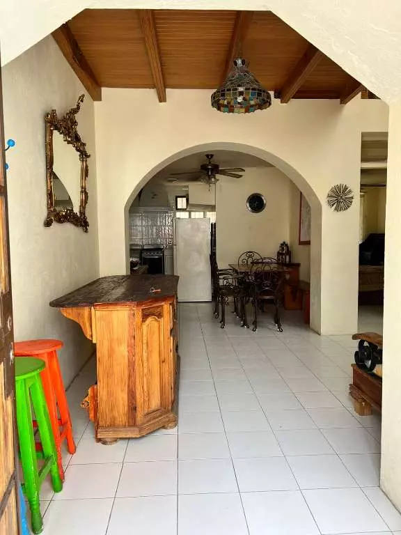 Cielito Lindo — Guadalupe, San Miguel de Allende — photo 11 — charming rustic kitchen with arched passage